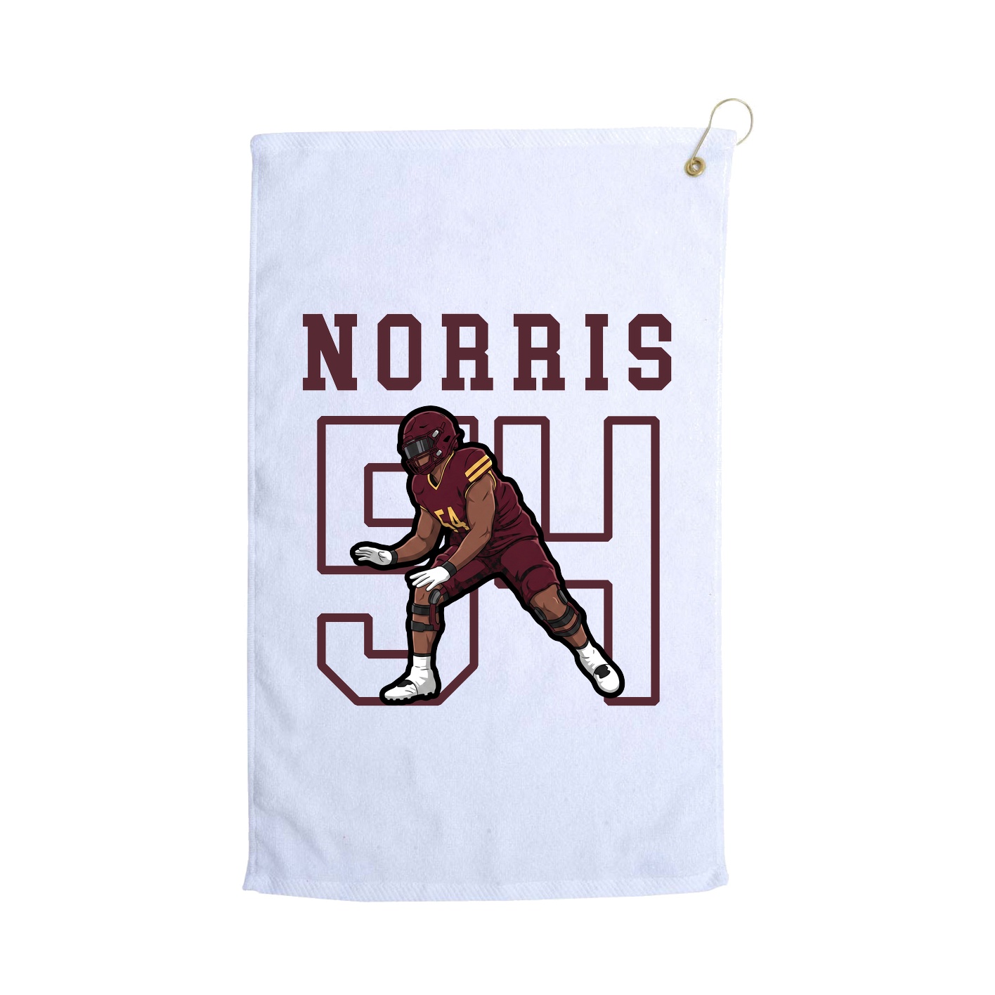 Golf Towel — Shirsey in White