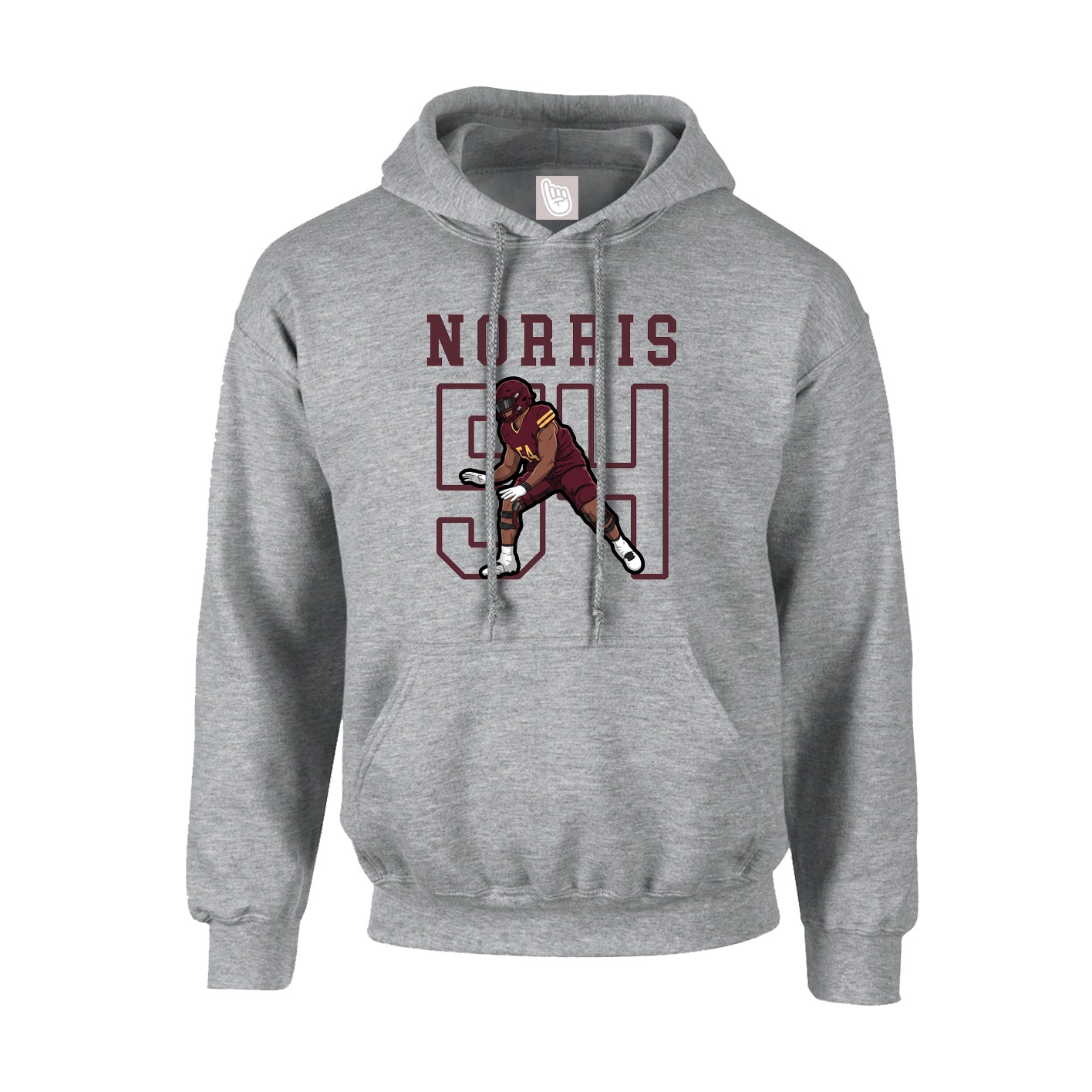 Youth Hoodie — Shirsey in Grey