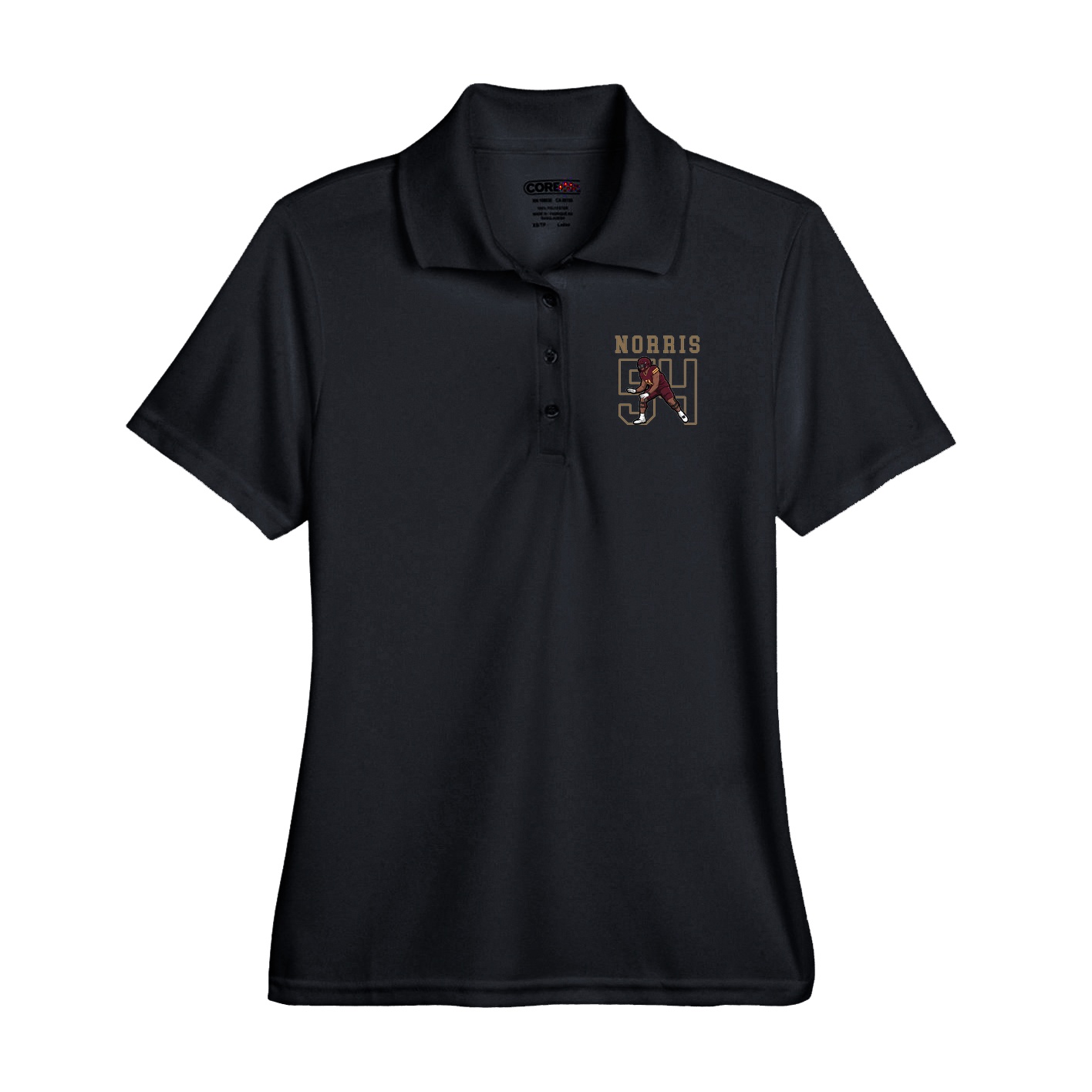 Performance Polo — Shirsey in Black