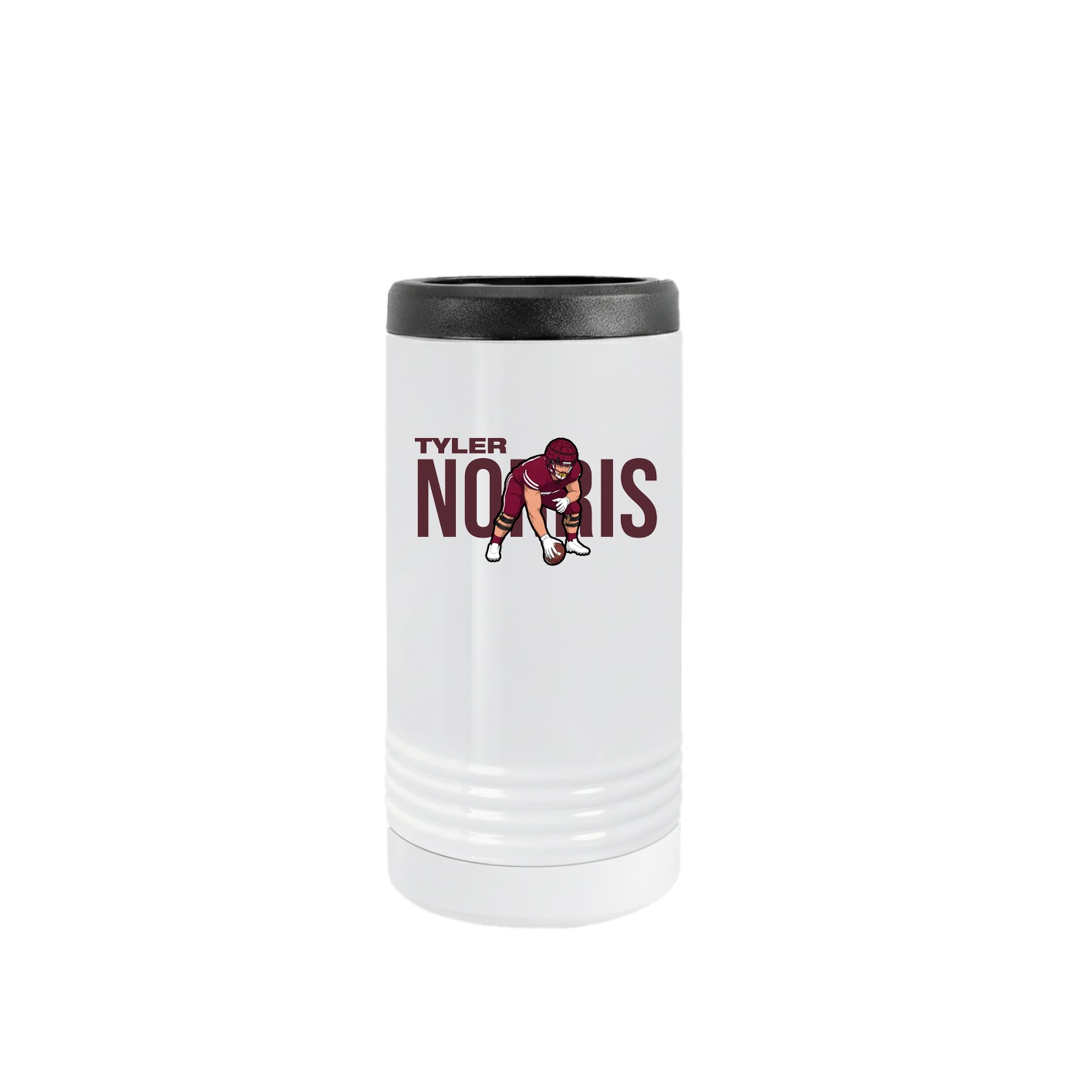 Slim Beverage Holder — Player Name in White