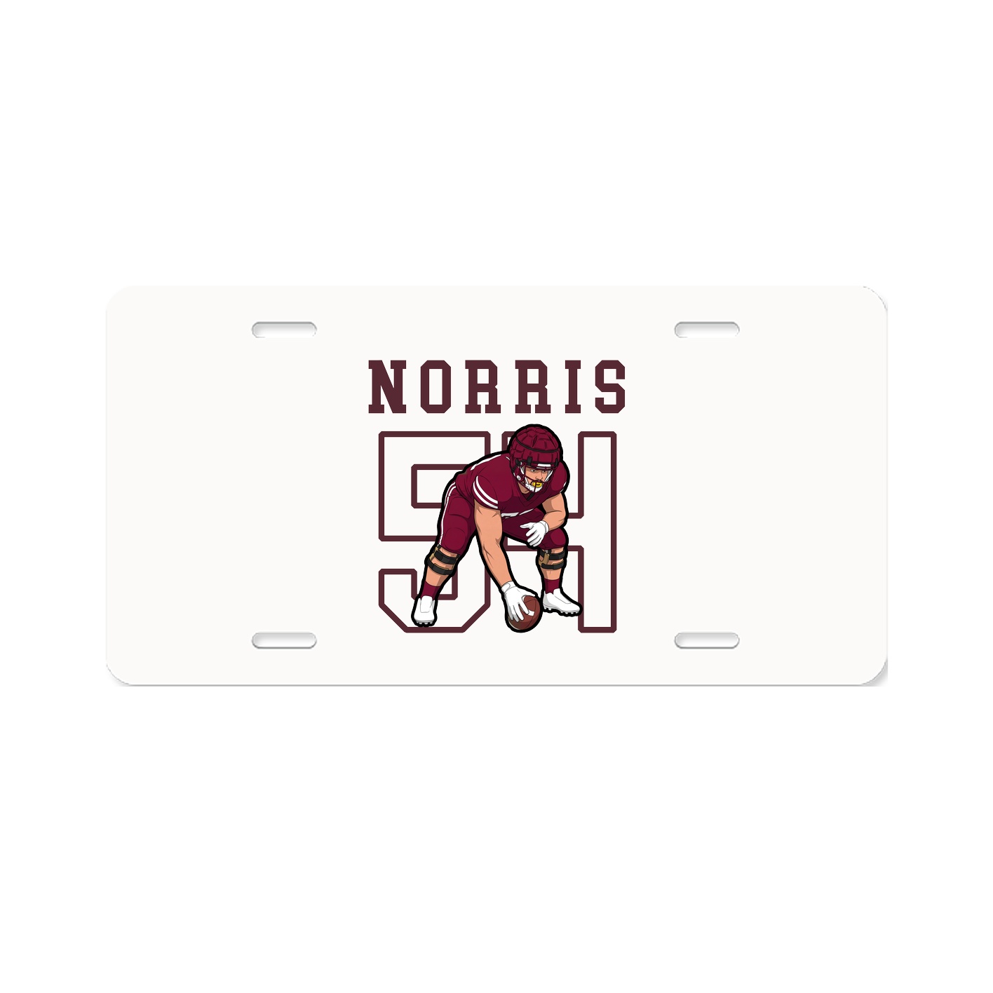 License Plate — Shirsey in Classic