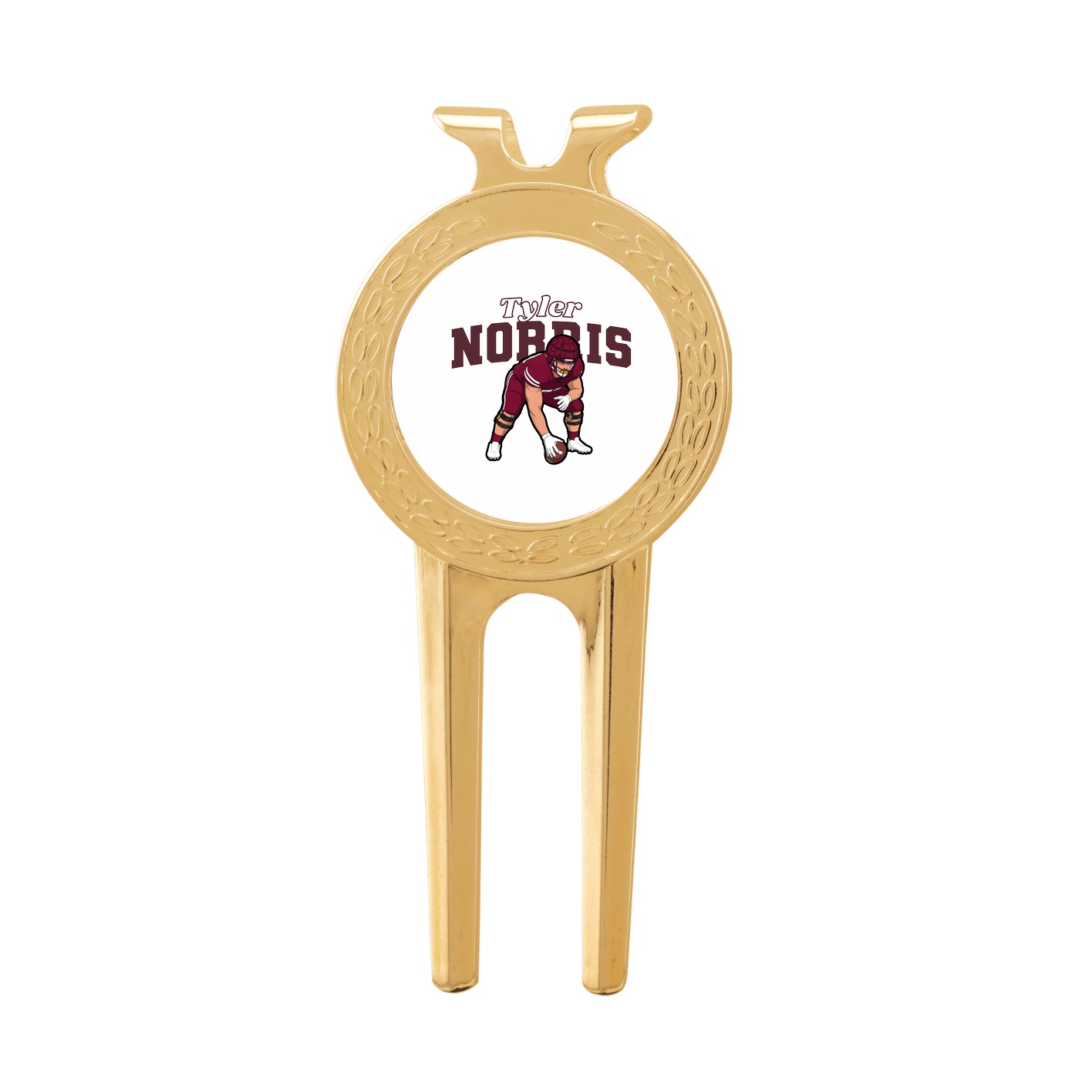 Divot Tool with Ball Marker — Name Arch in Classic