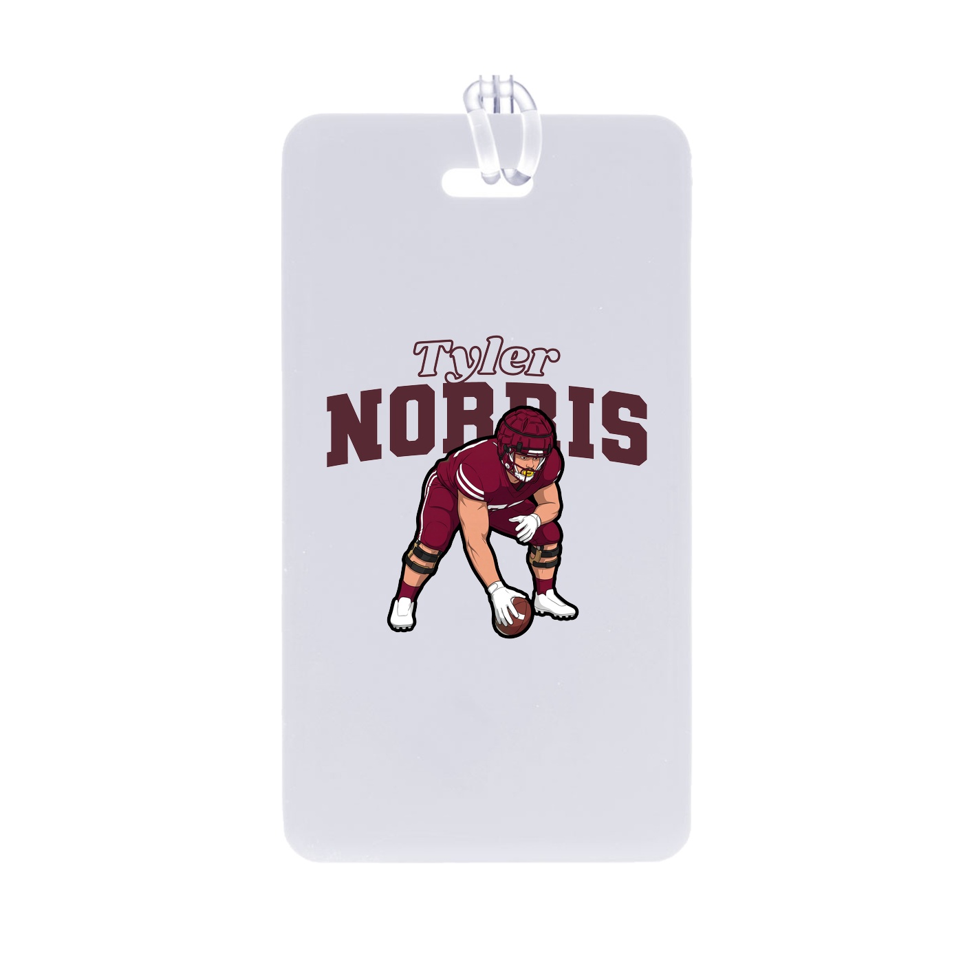 Bag Tag — Name Arch in Classic