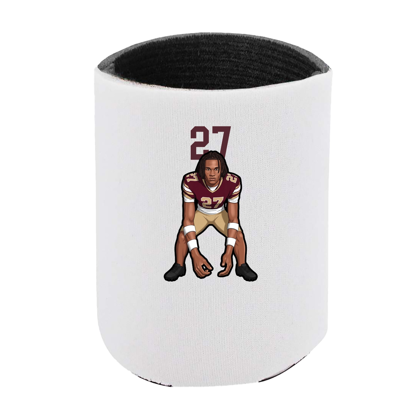 Can Holder — Number Top in White