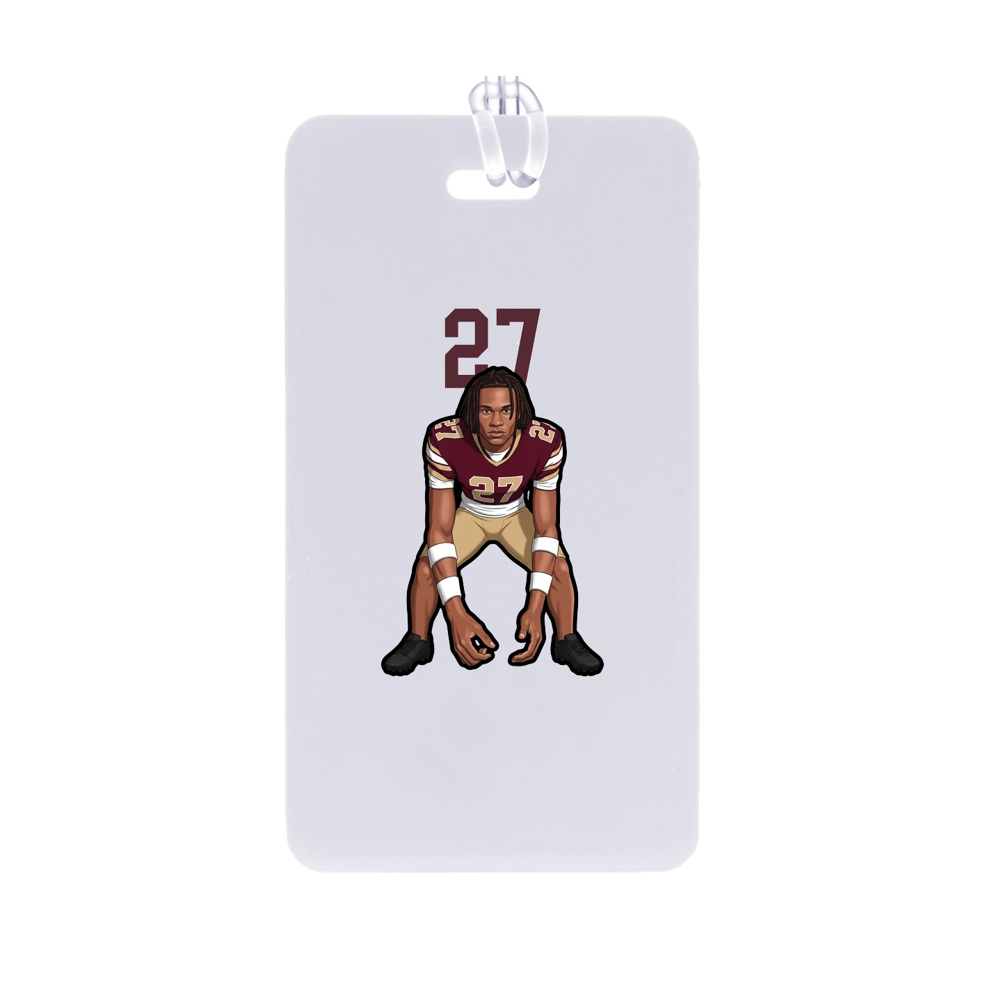 Bag Tag — Number Top in Classic