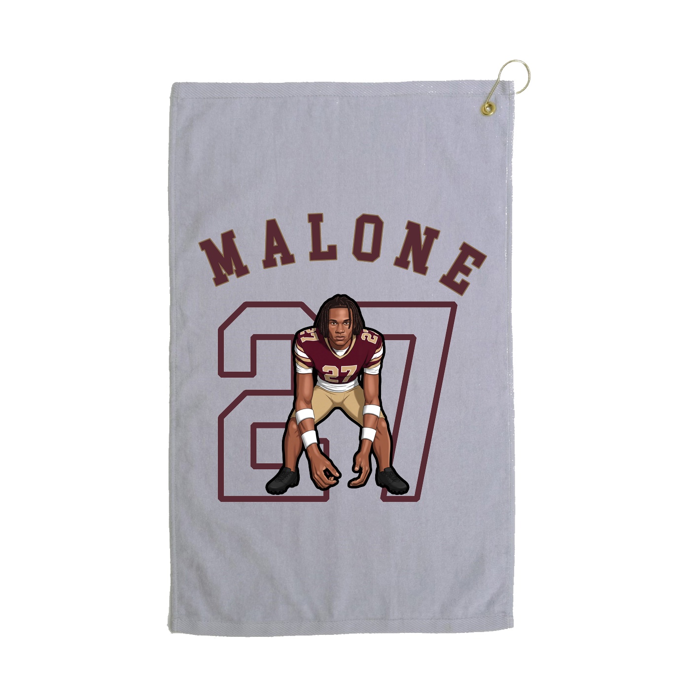 Golf Towel — Shirsey Arch in Grey