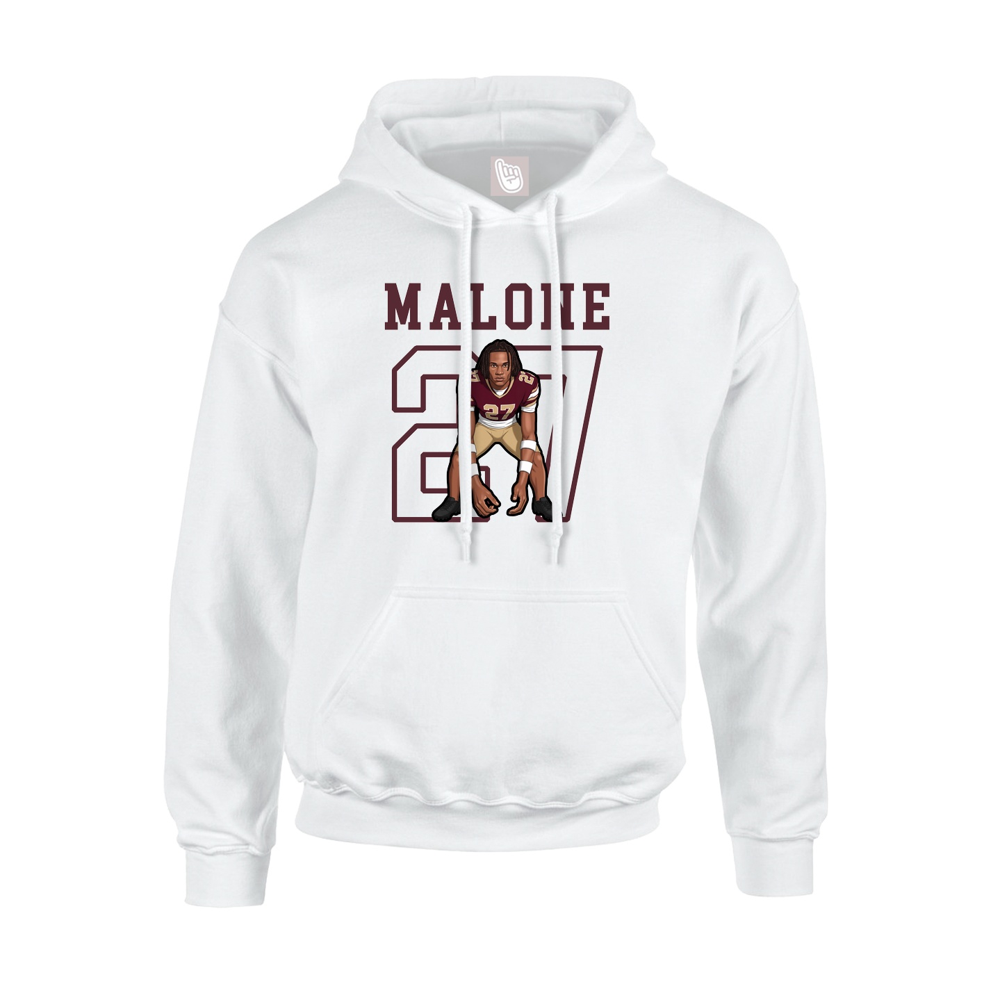 Youth Hoodie — Shirsey in White