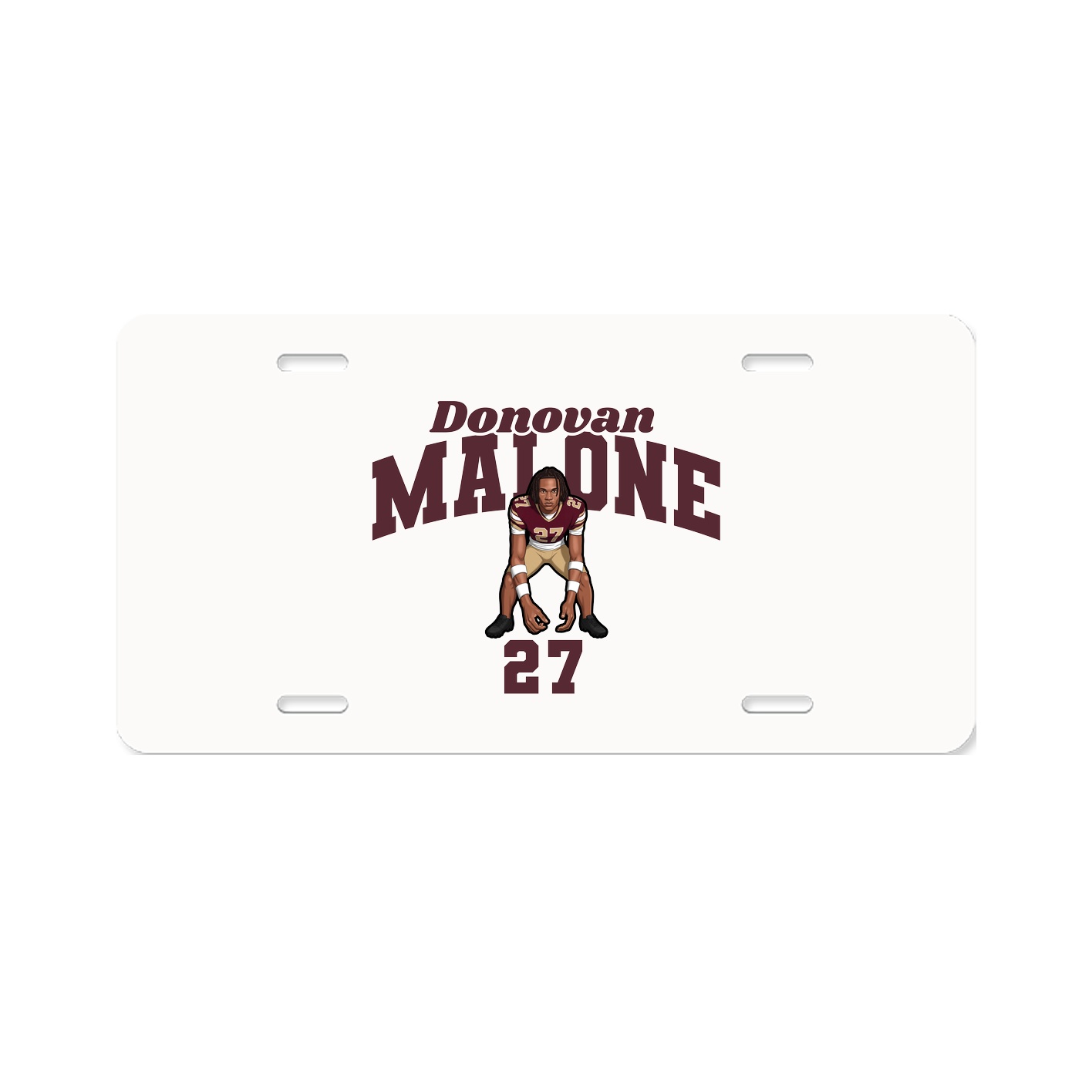 License Plate — Signature Arch in Classic