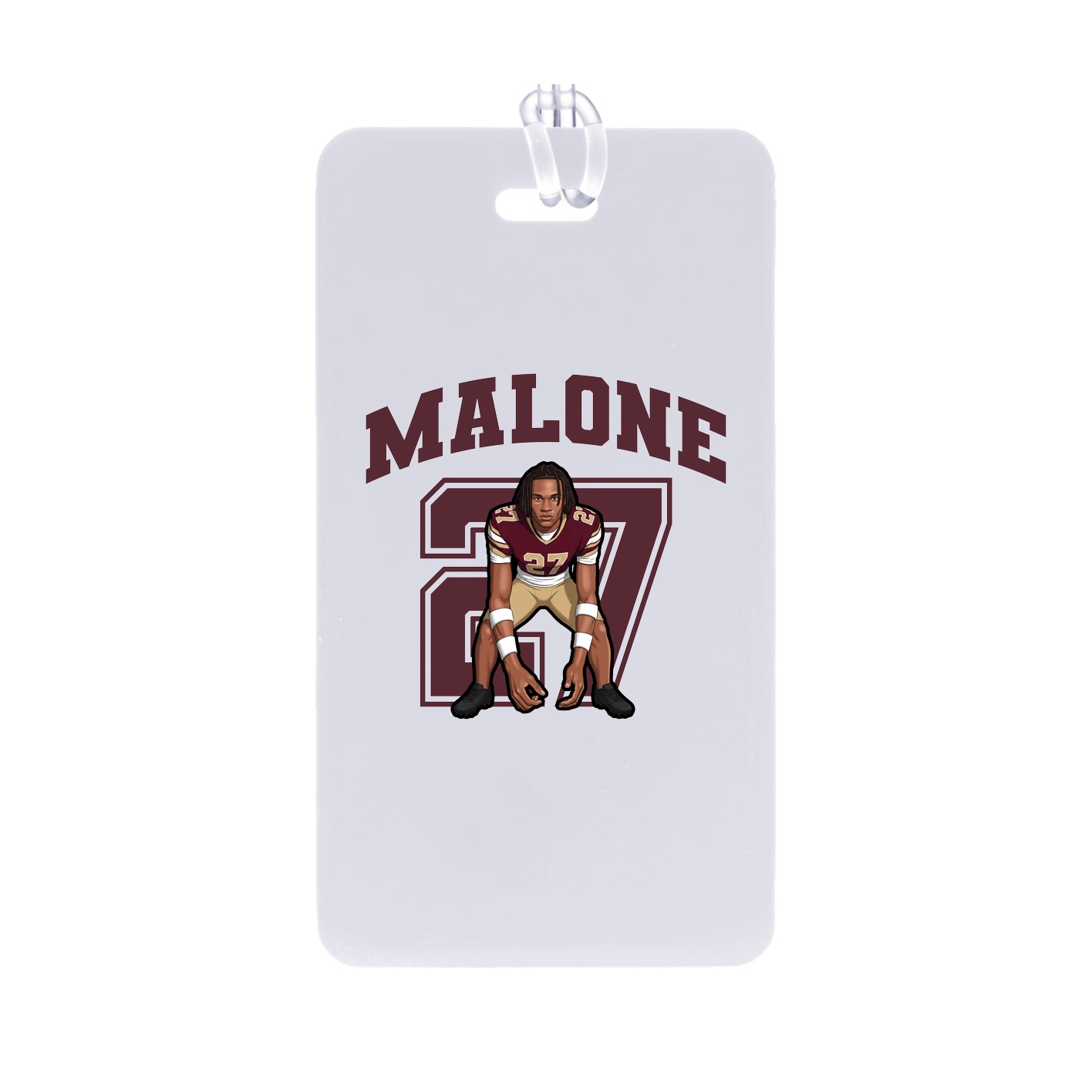 Bag Tag — Number in Classic