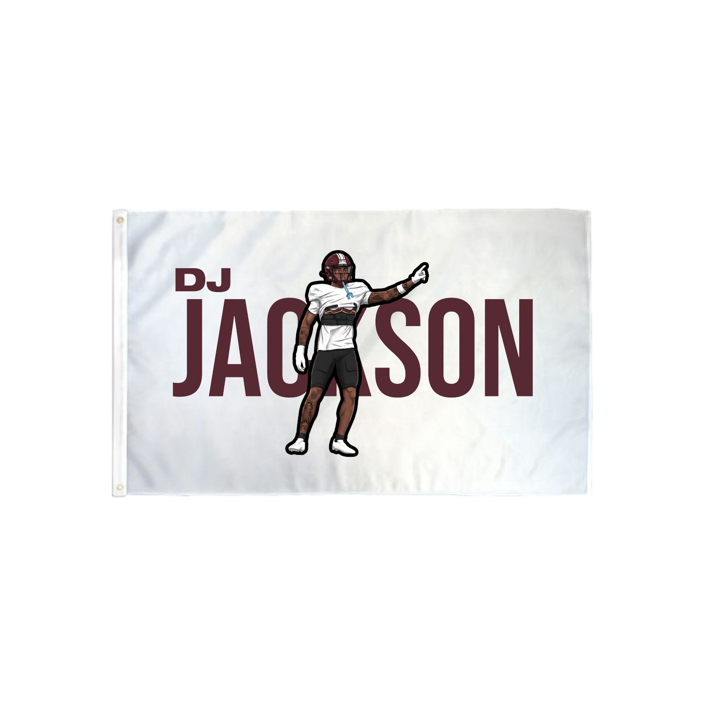 3x5 Flag — Player Name in Classic