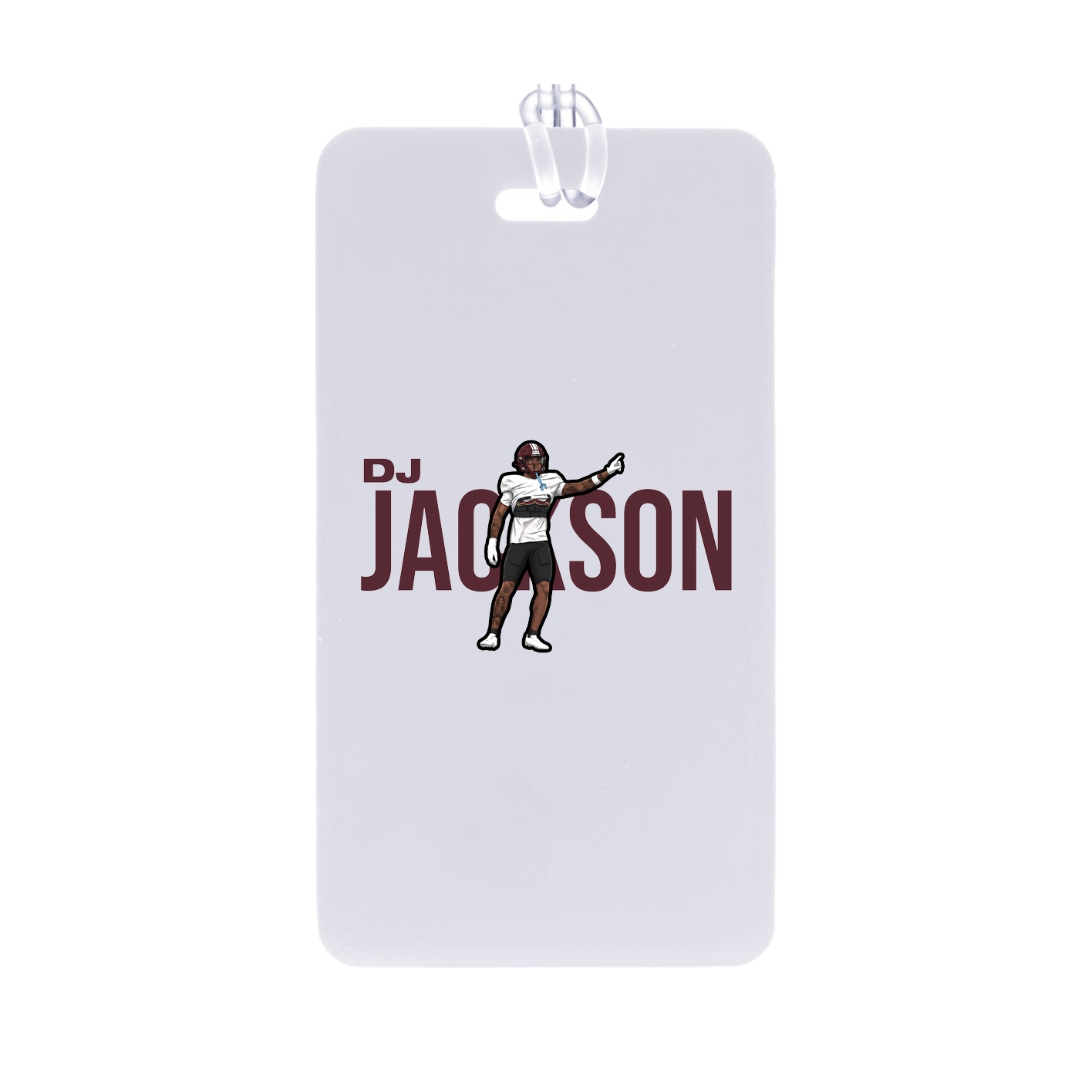 Bag Tag — Player Name in Classic