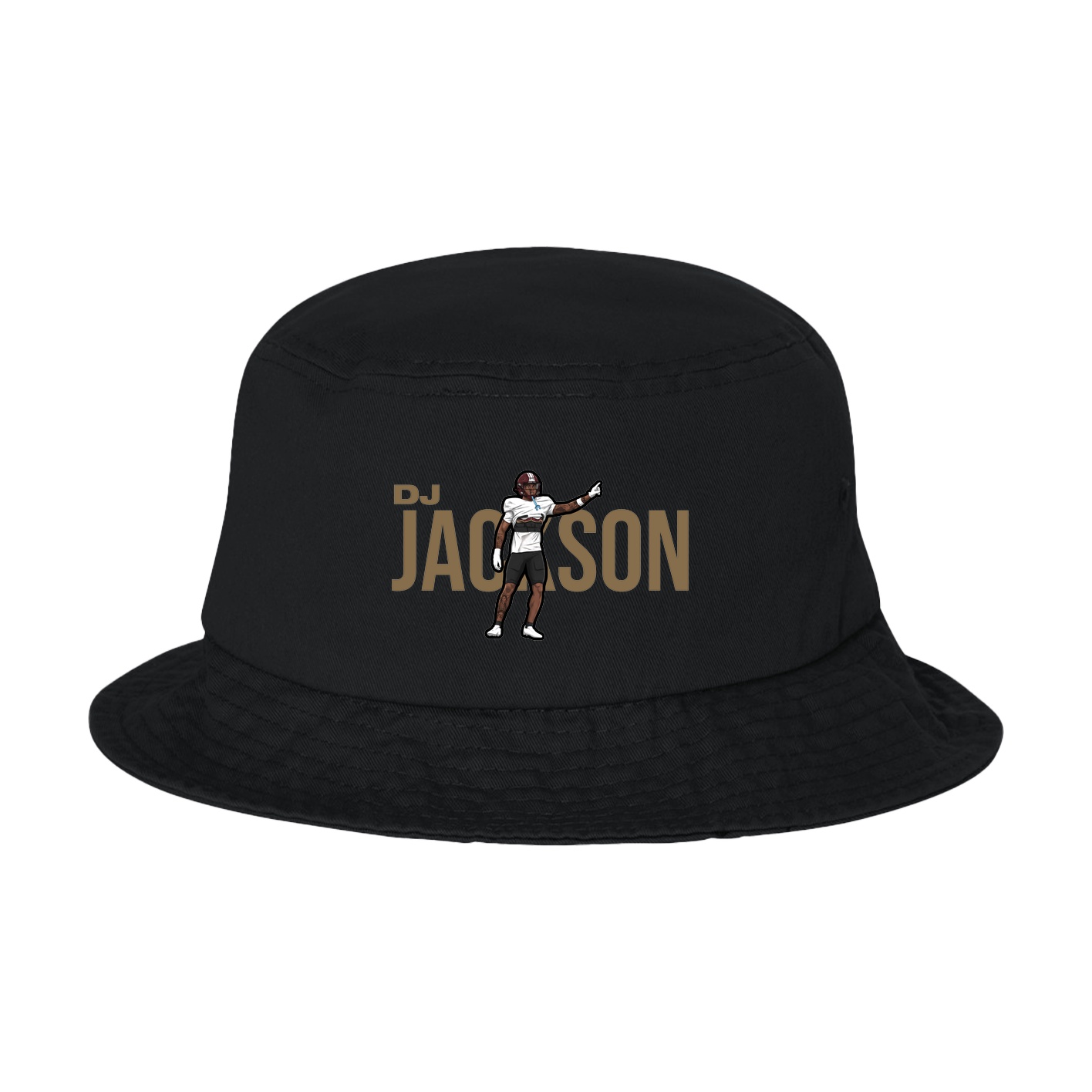 Bucket Cap — Player Name in Black