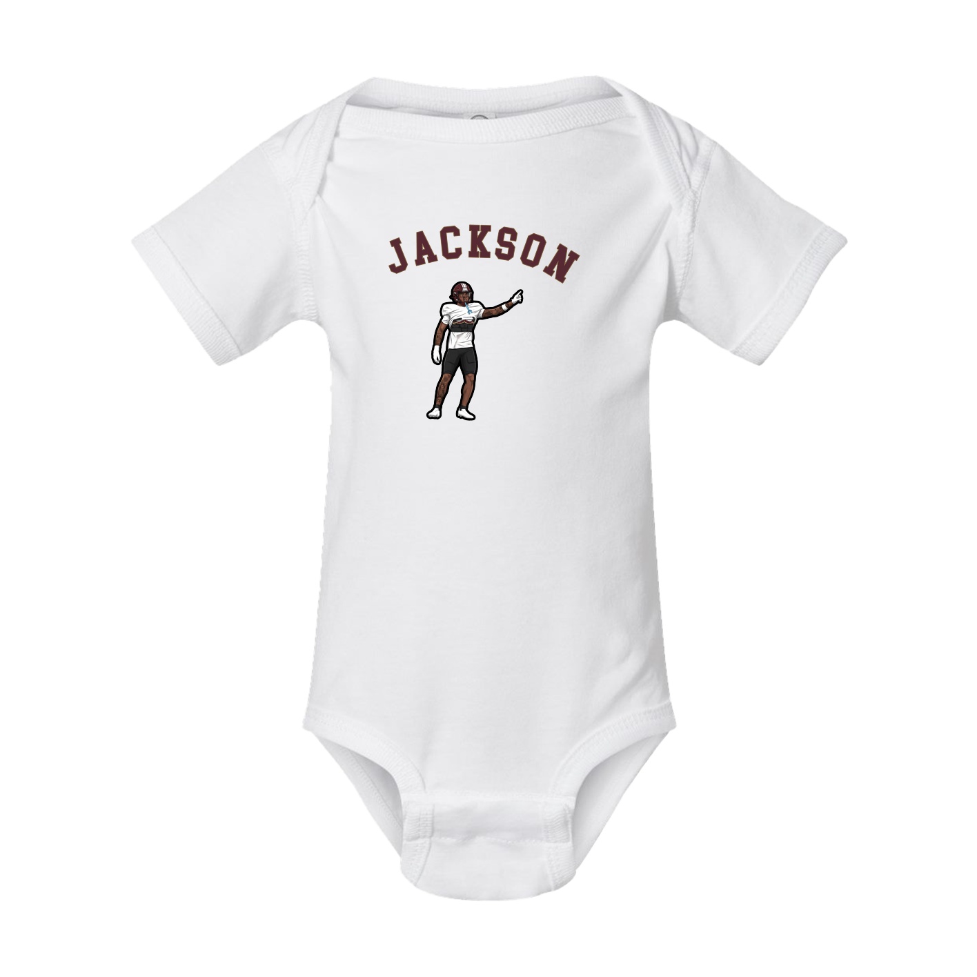 Baby Onesie — Shirsey Arch in White