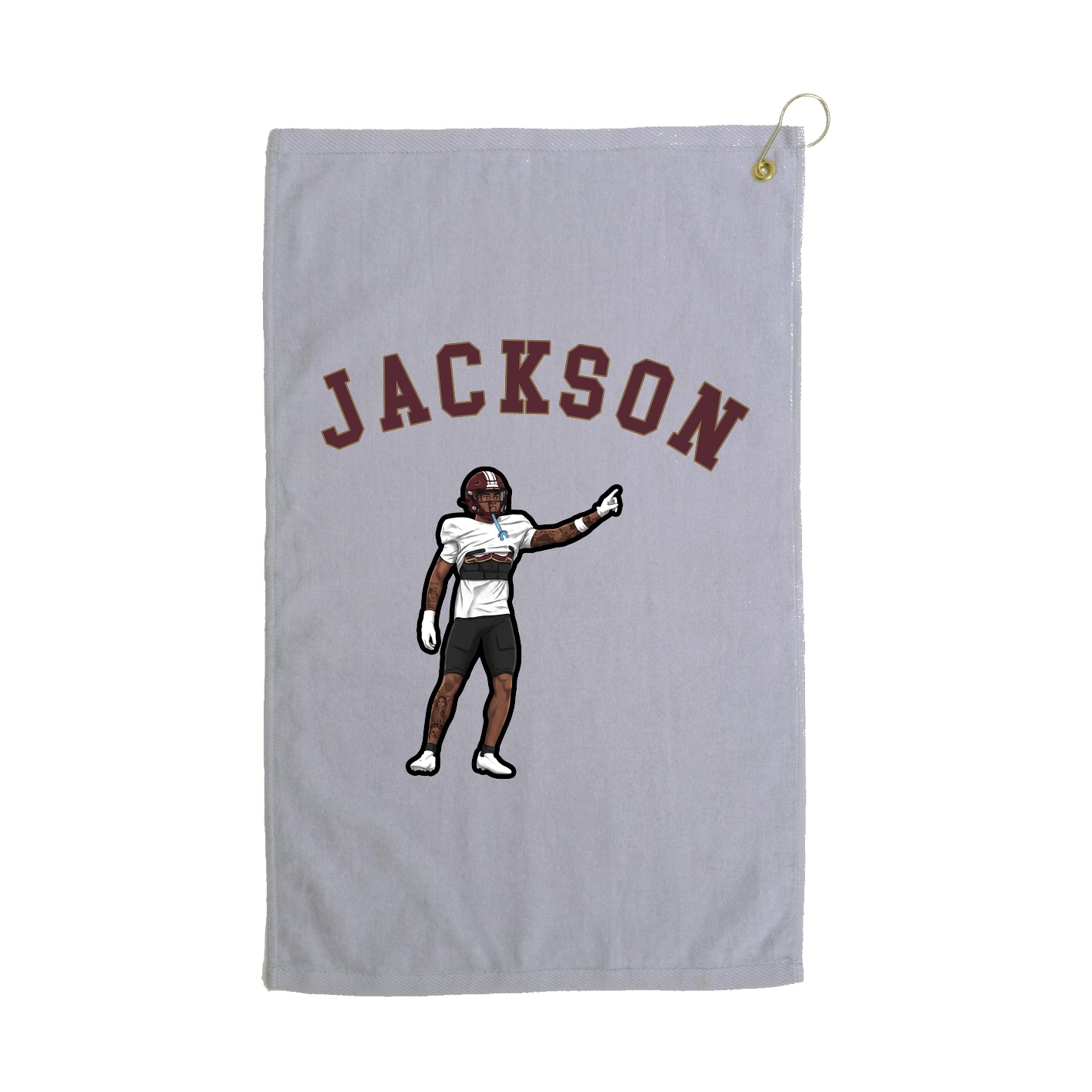 Golf Towel — Shirsey Arch in Grey
