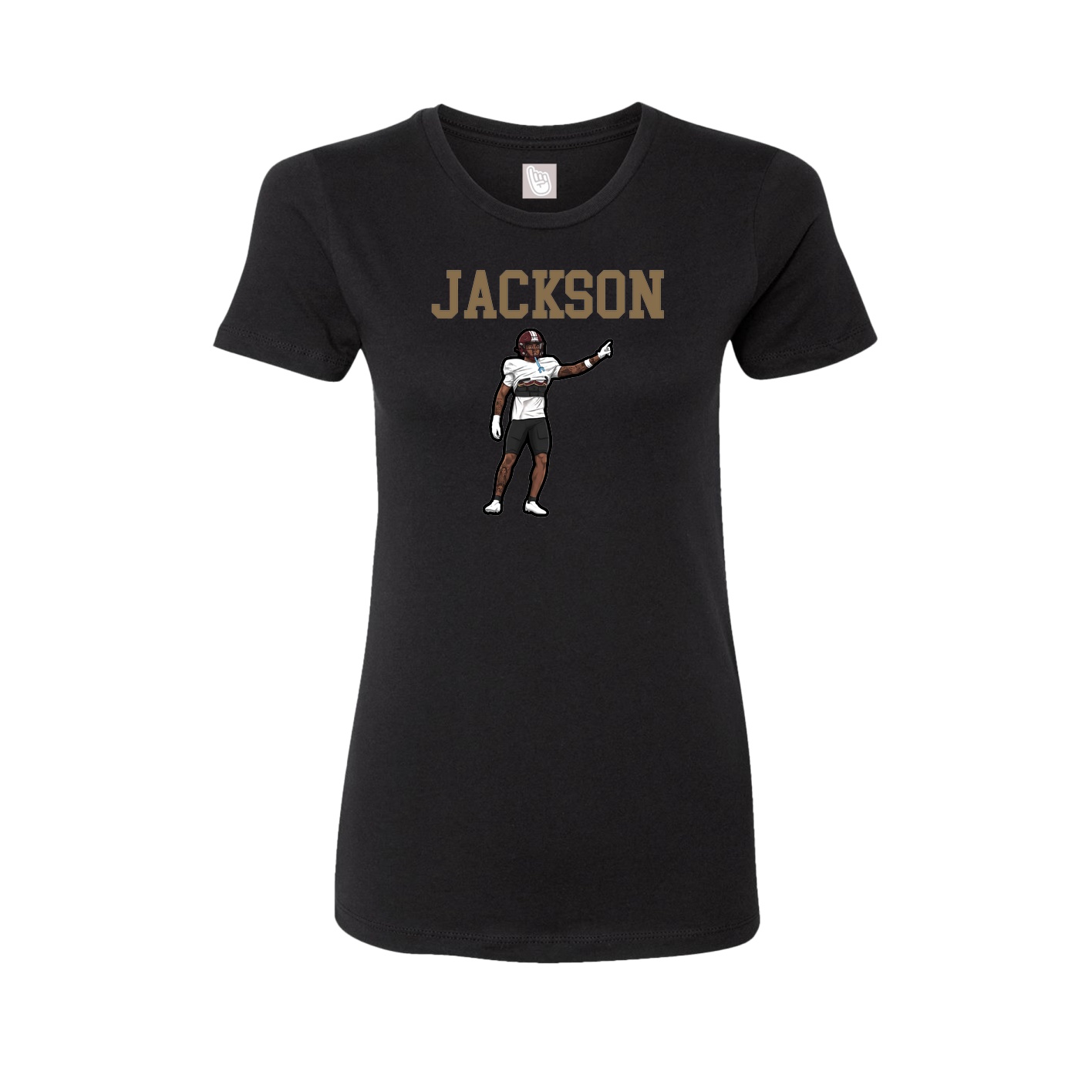 Fitted Women's Tee — Shirsey in Black