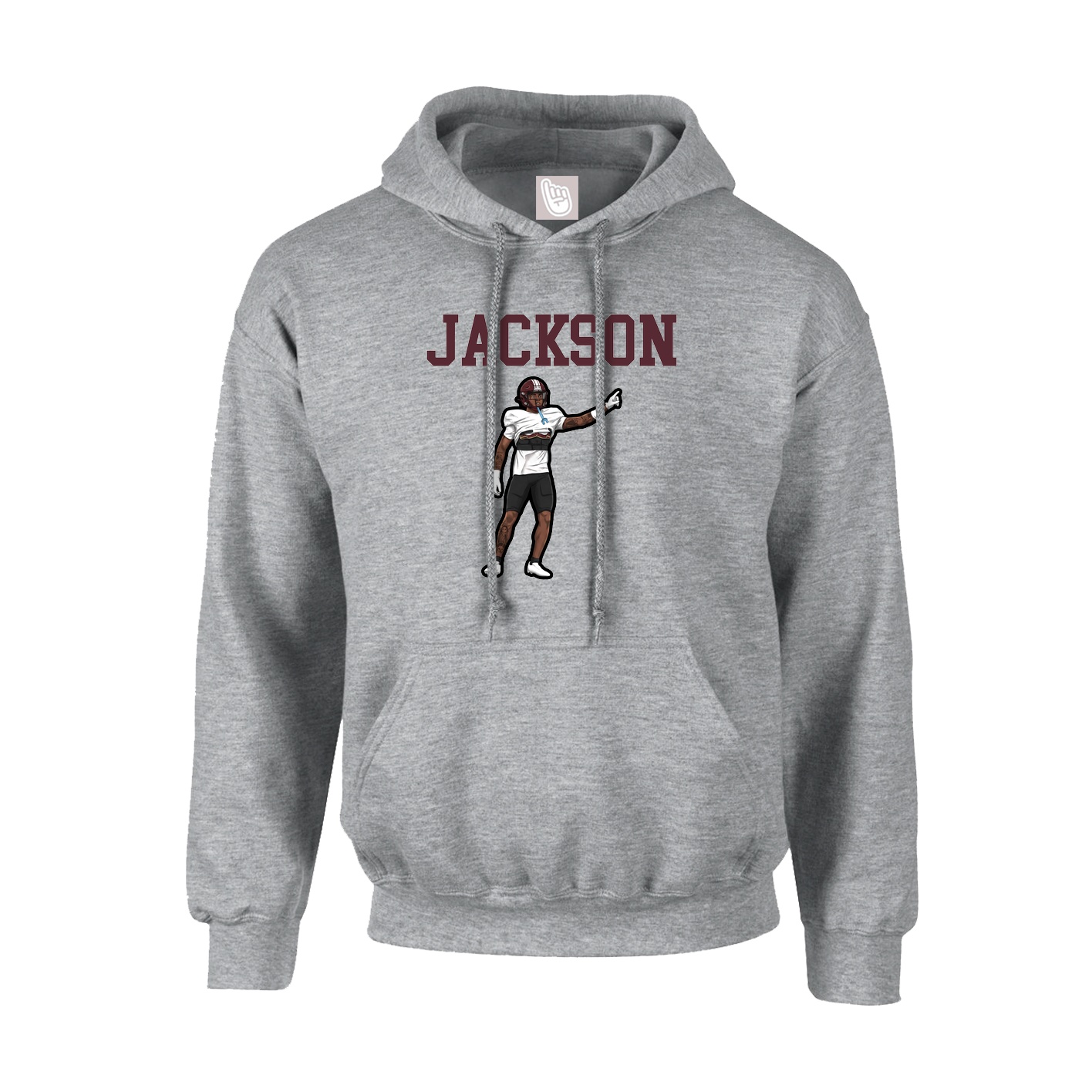 Hoodie — Shirsey in Grey