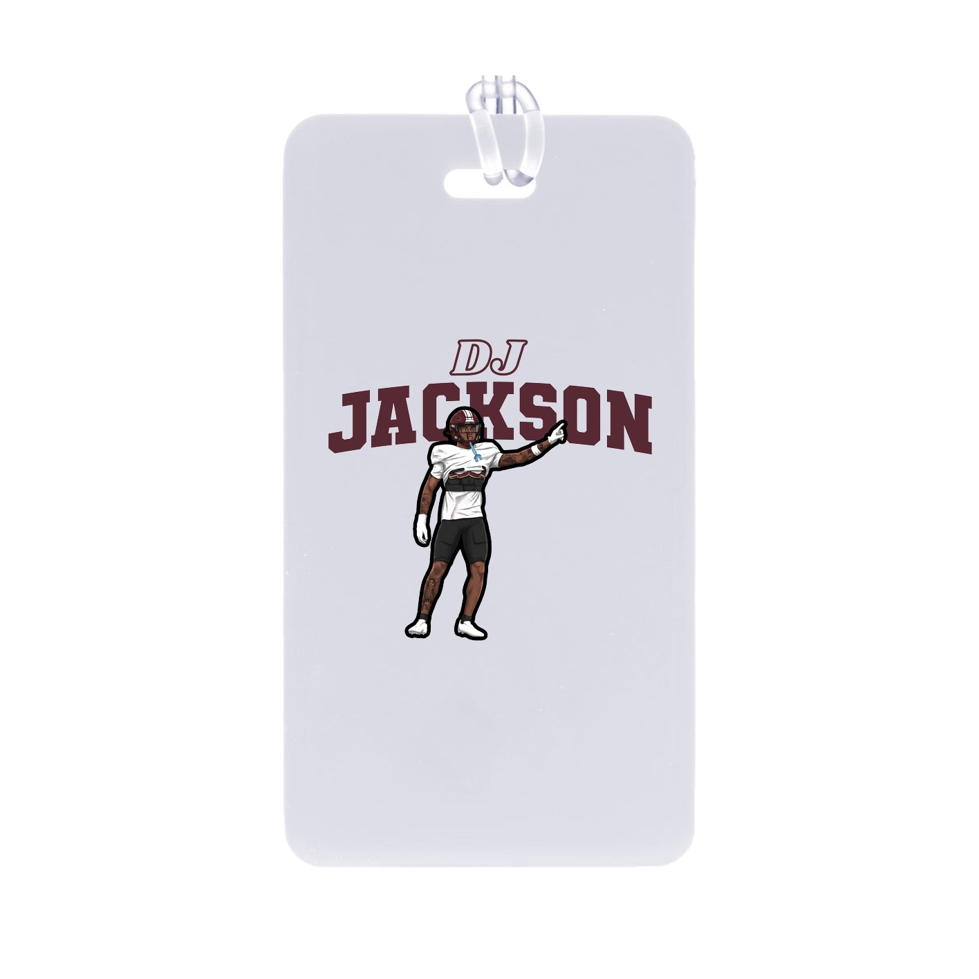 Bag Tag — Name Arch in Classic