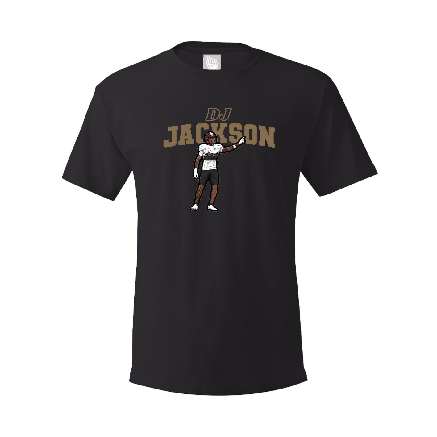 Youth Tee — Name Arch in Black