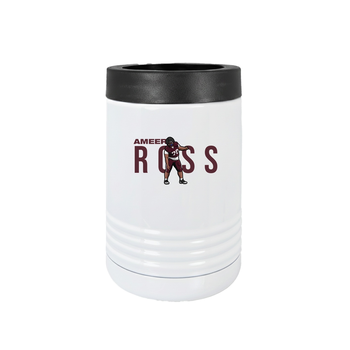 Beverage Holder — Player Name in White