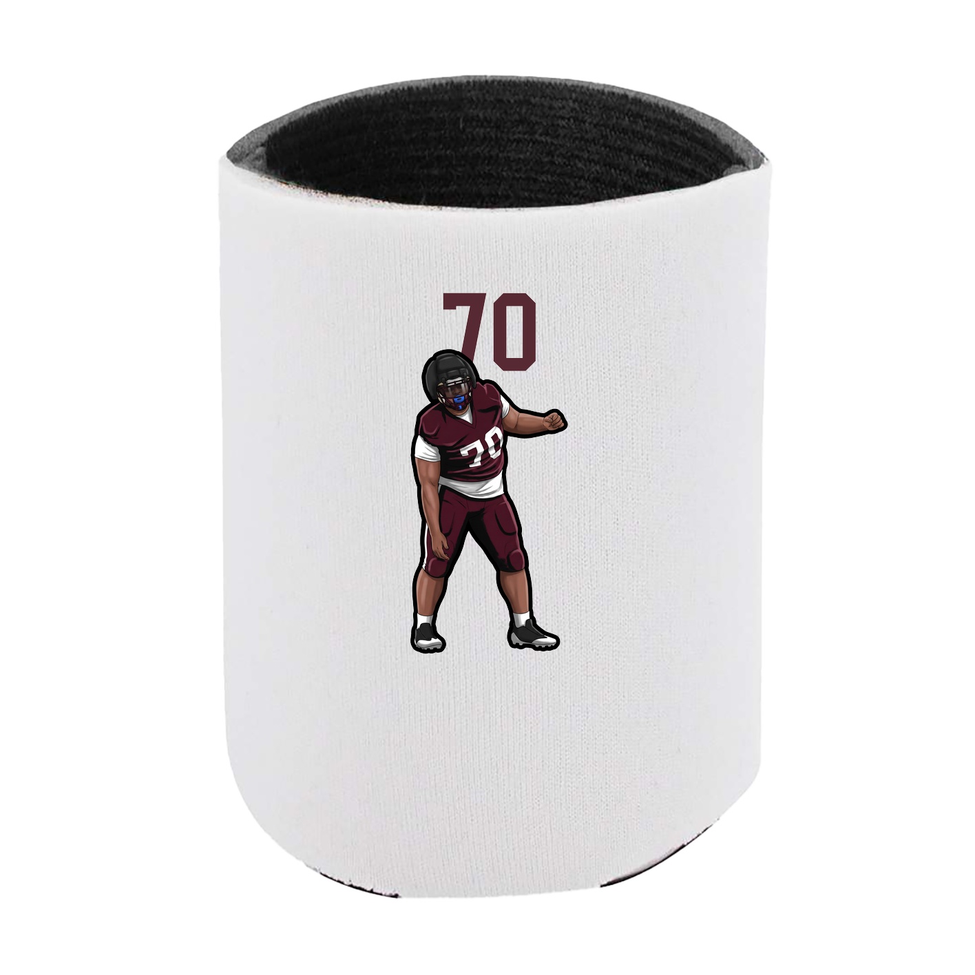 Can Holder — Number Top in White