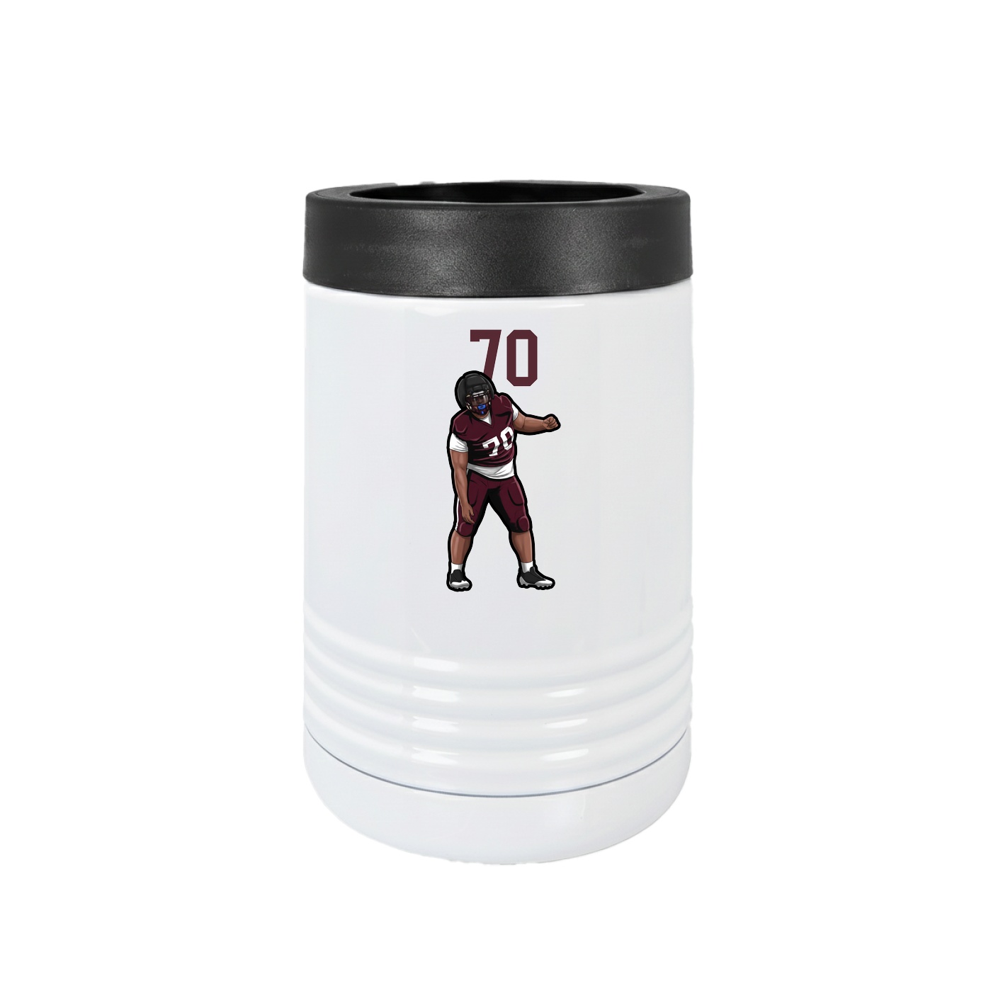 Beverage Holder — Number Top in White