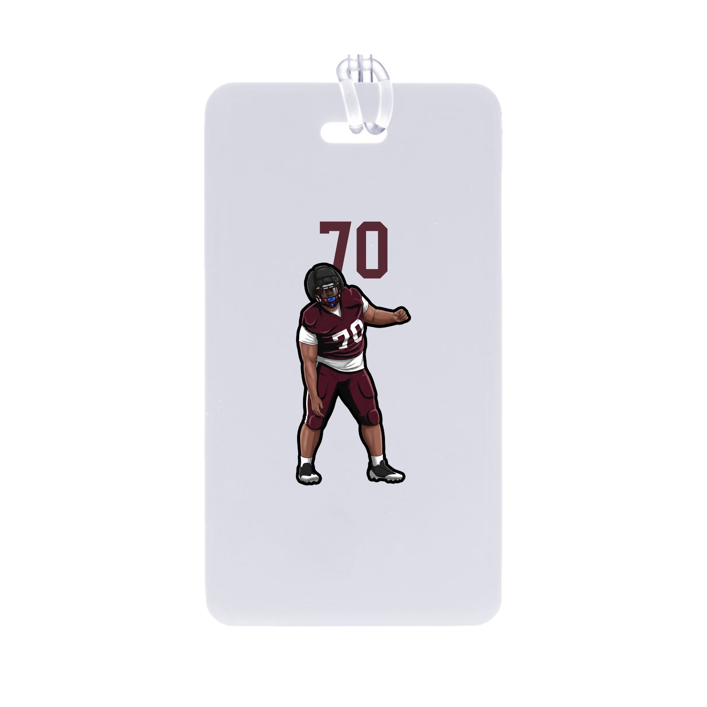 Bag Tag — Number Top in Classic