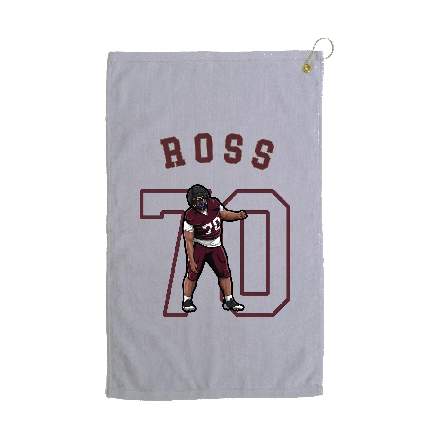 Golf Towel — Shirsey Arch in Grey