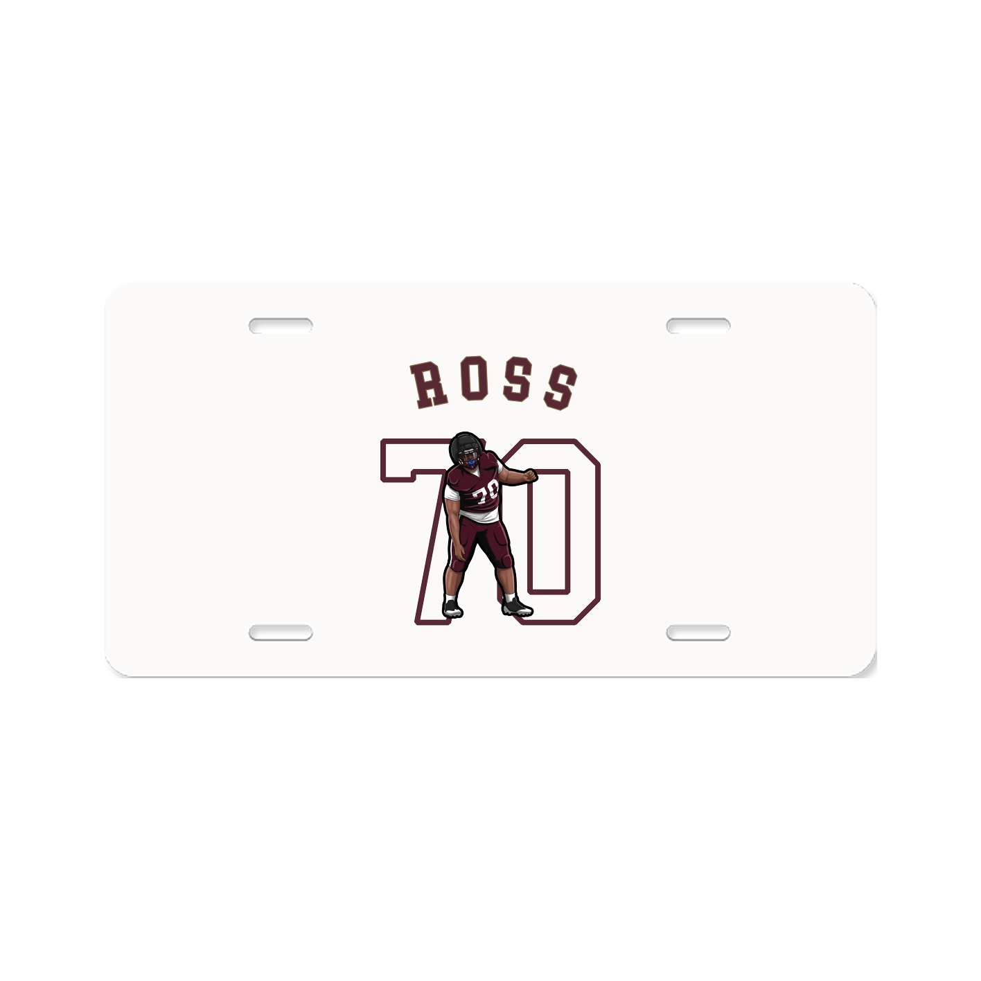License Plate — Shirsey Arch in Classic