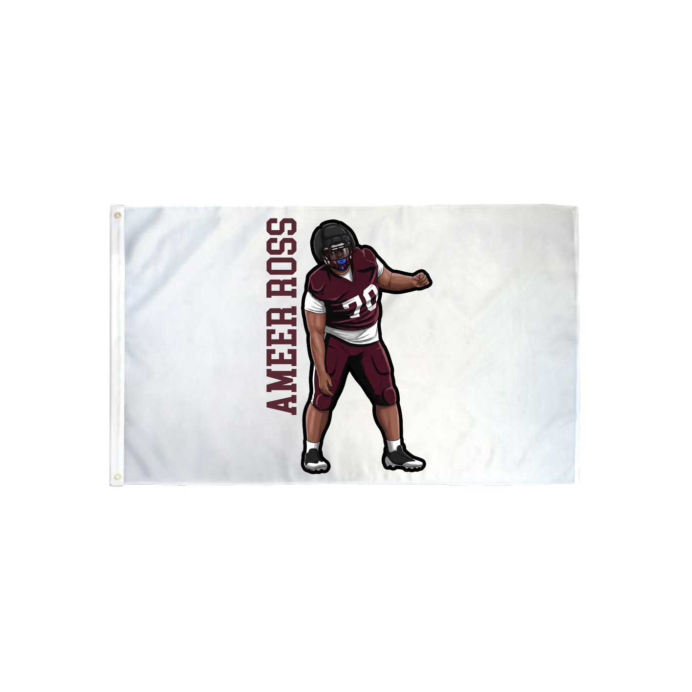 3x5 Flag — Name Vertical in Classic
