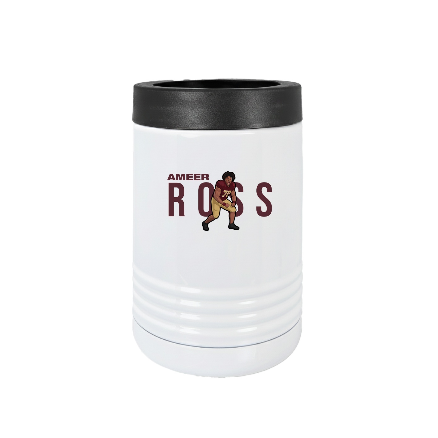 Beverage Holder — Player Name in White