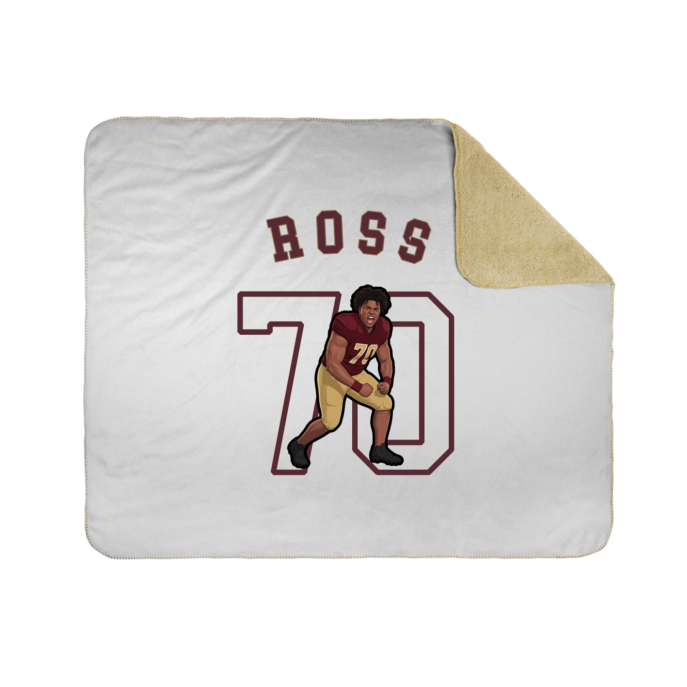 Throw Blanket — Shirsey Arch in White