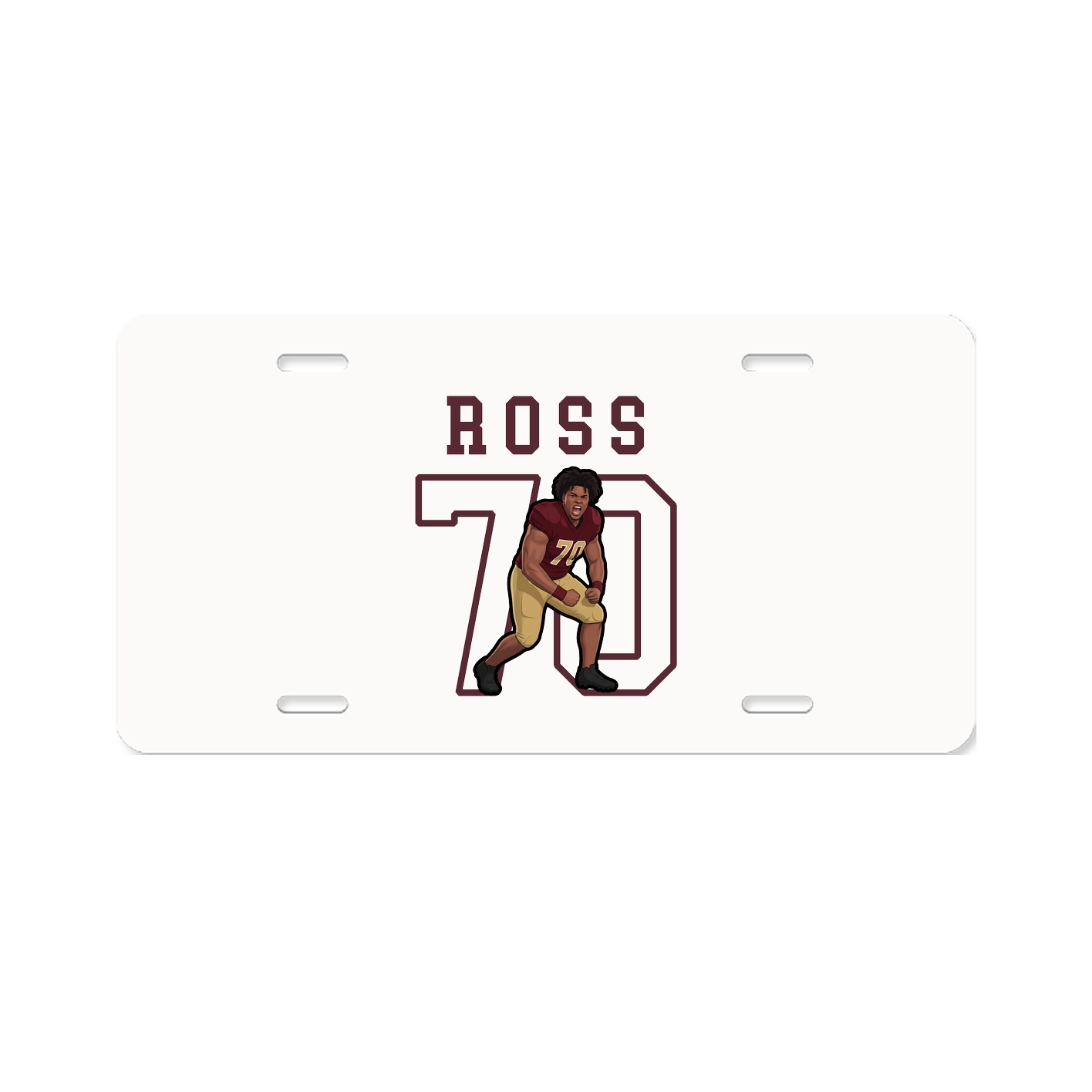 License Plate — Shirsey in Classic