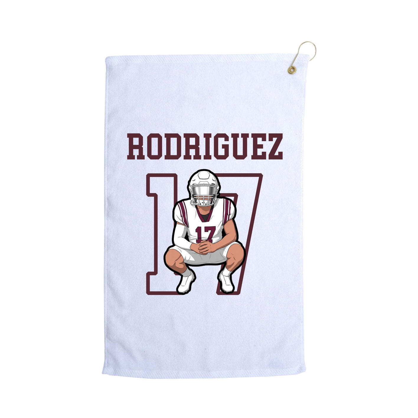 Golf Towel — Shirsey in White
