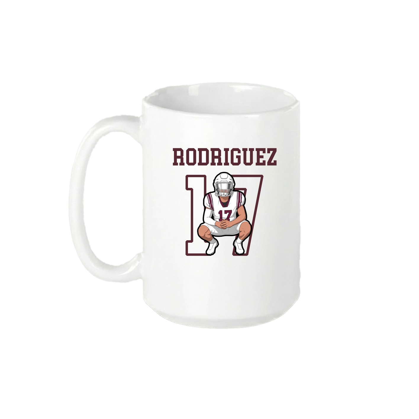 15oz Coffee Mug — Shirsey in White