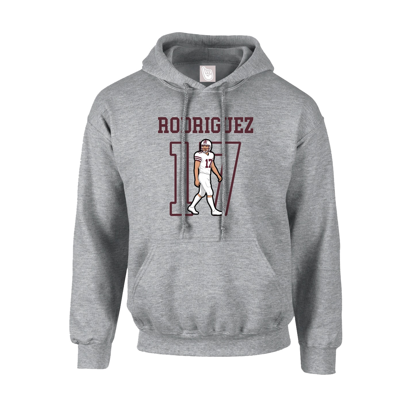 Hoodie — Shirsey in Grey