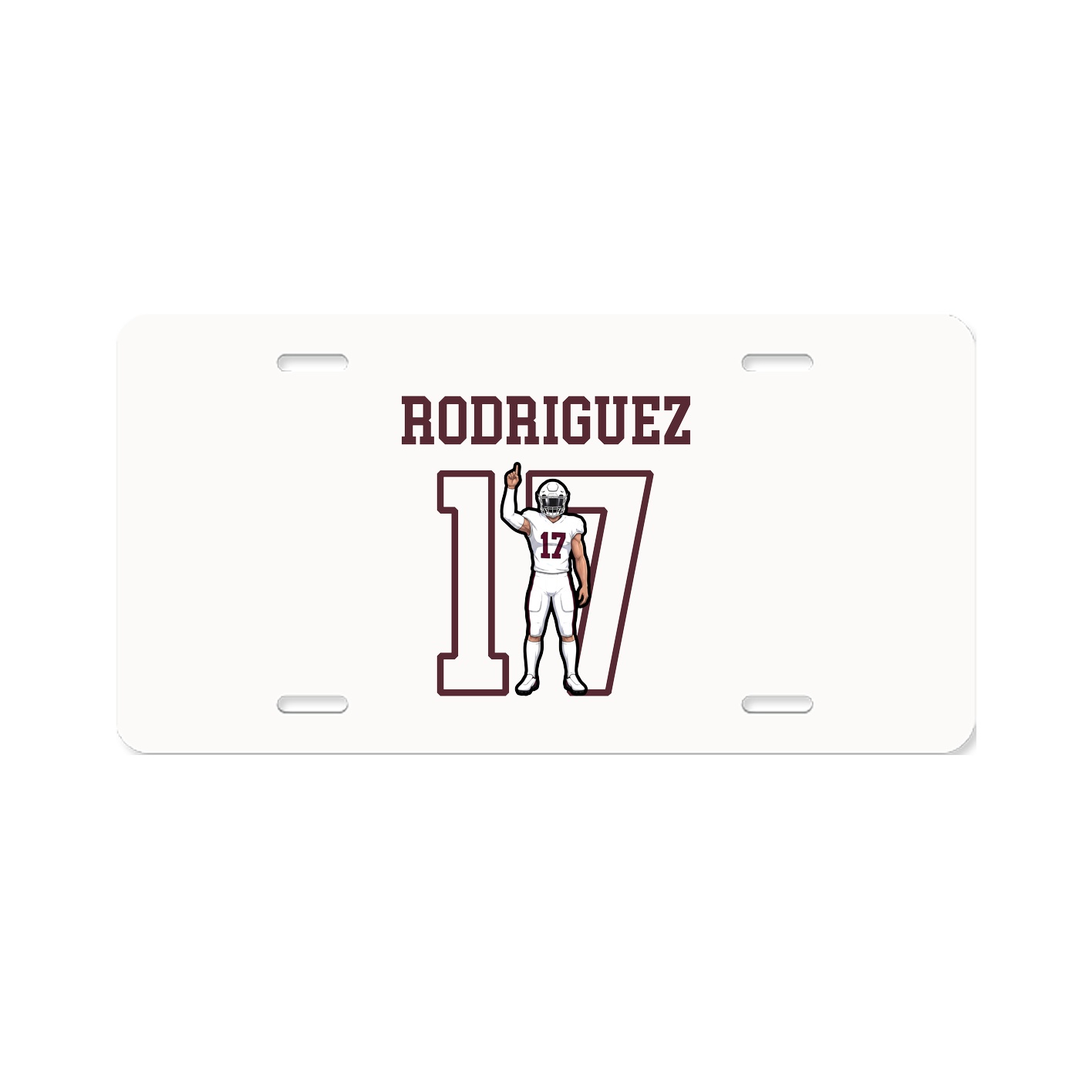 License Plate — Shirsey in Classic
