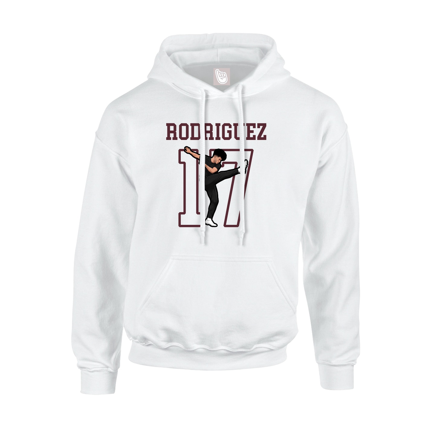 Youth Hoodie — Shirsey in White