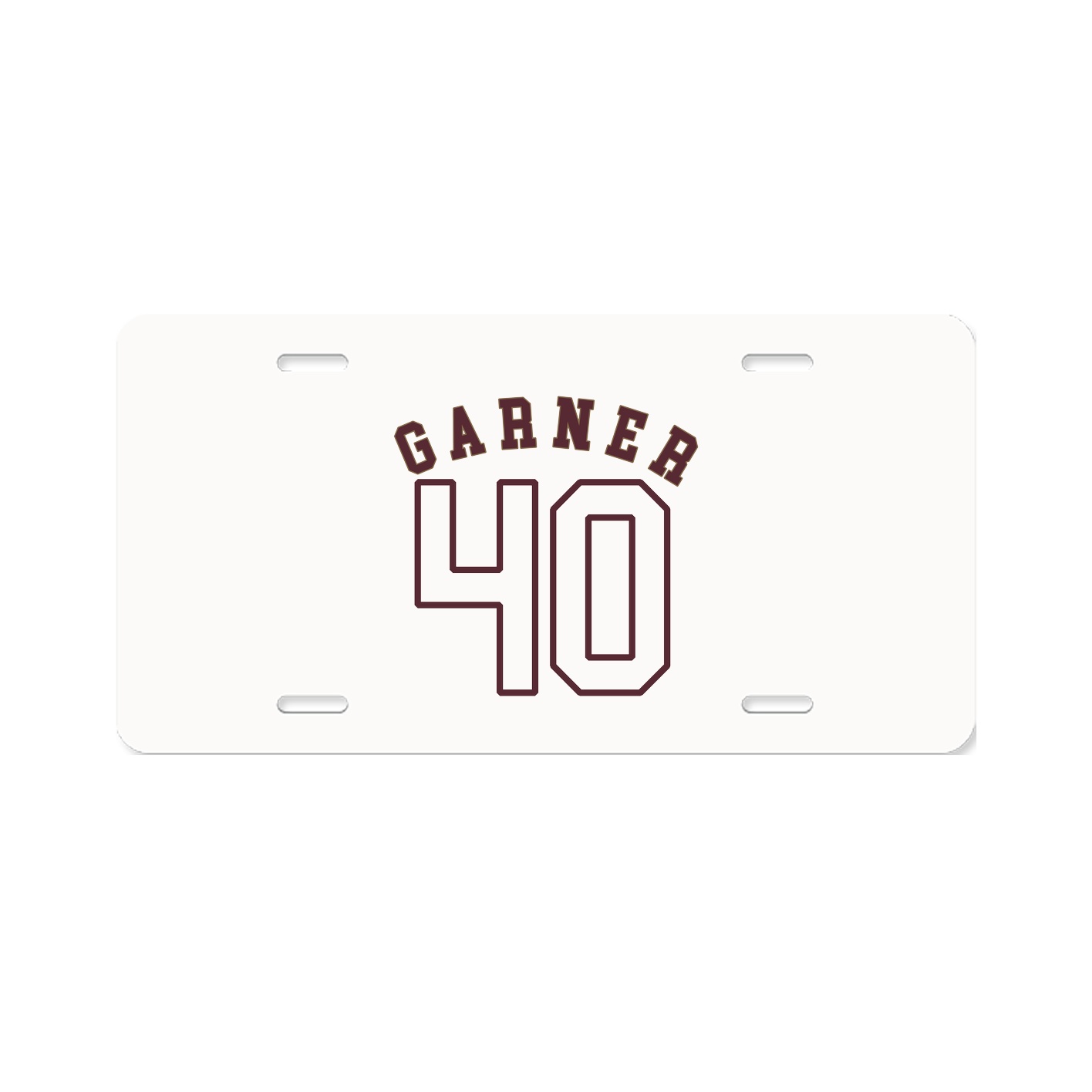 License Plate — Shirsey Arch in Classic