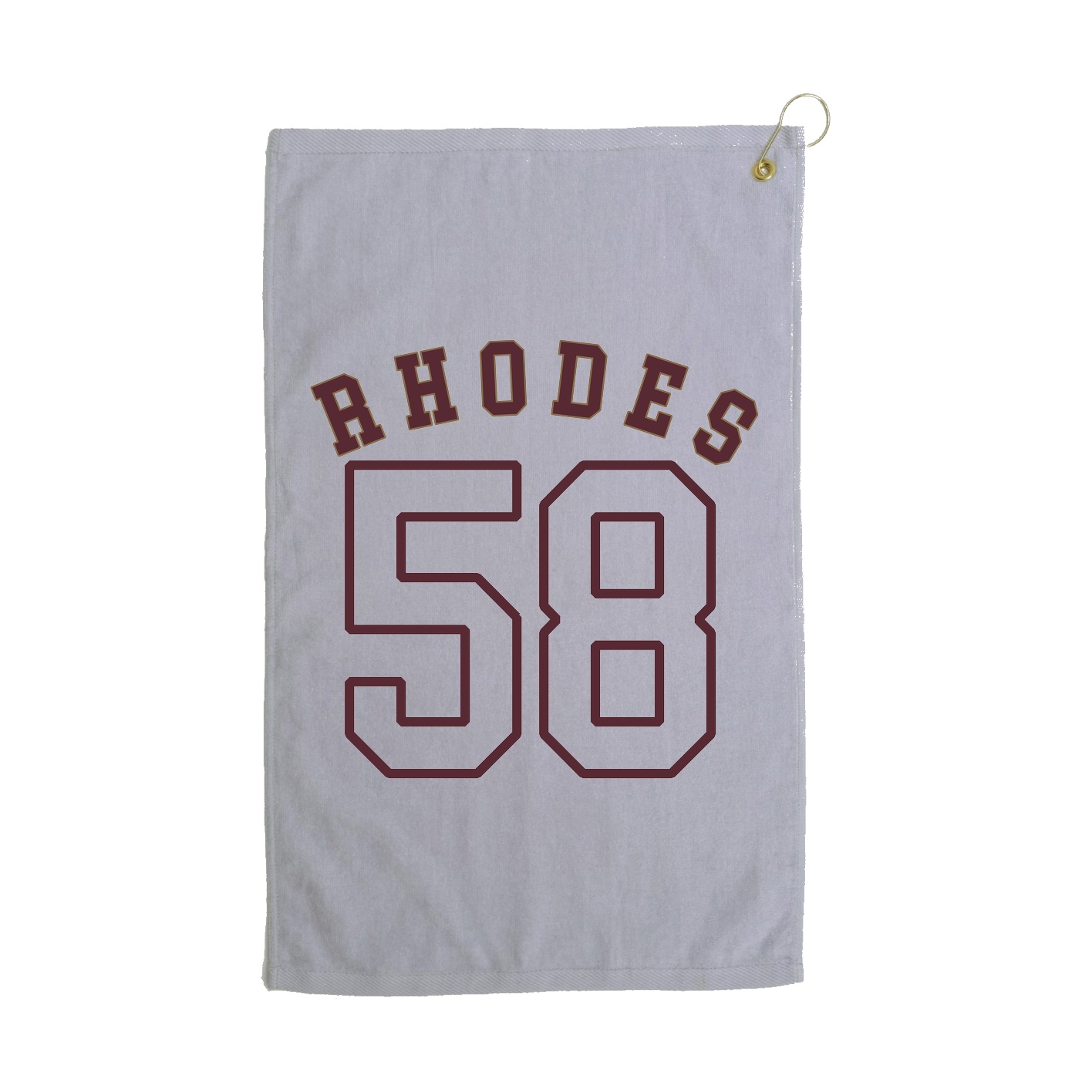 Golf Towel — Shirsey Arch in Grey
