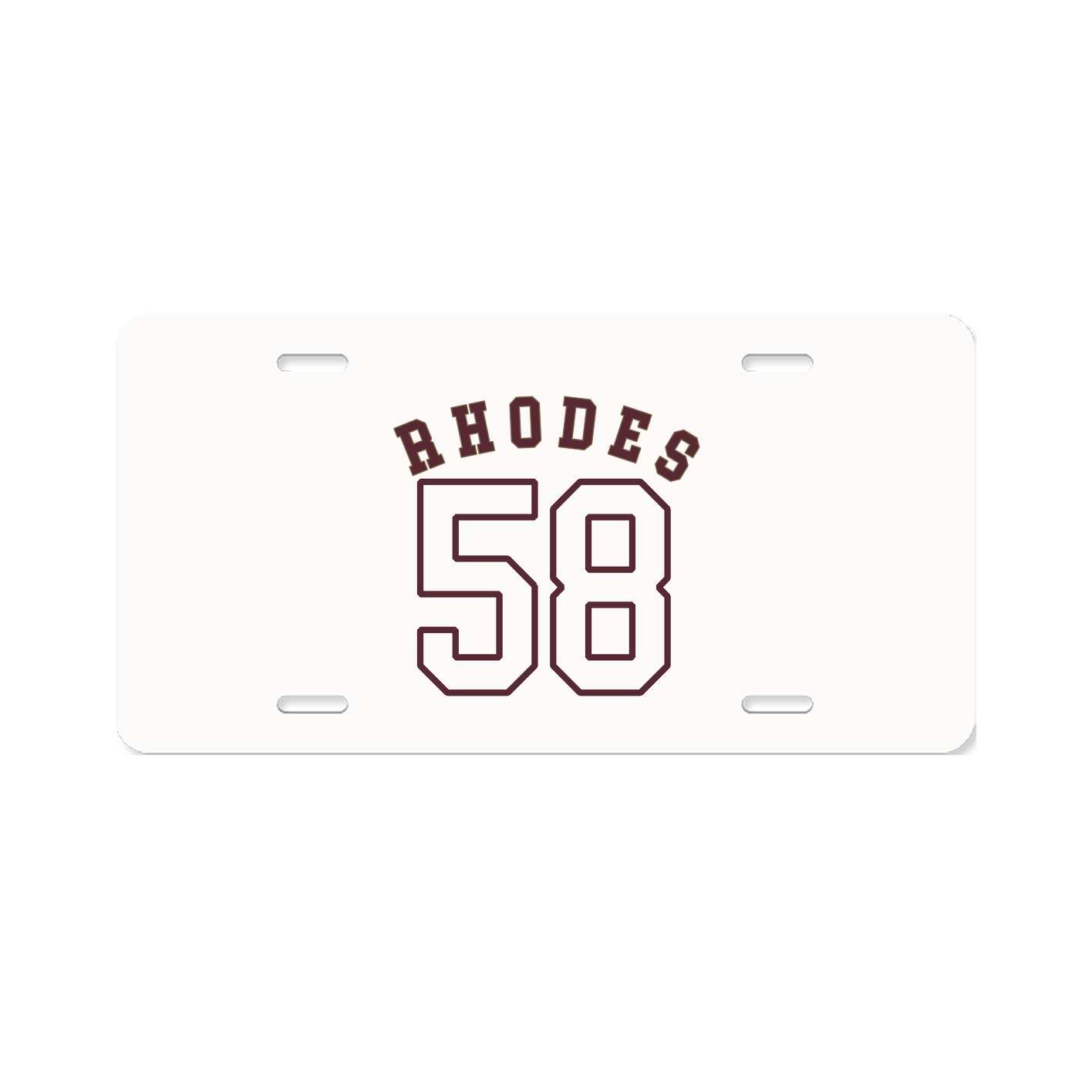 License Plate — Shirsey Arch in Classic