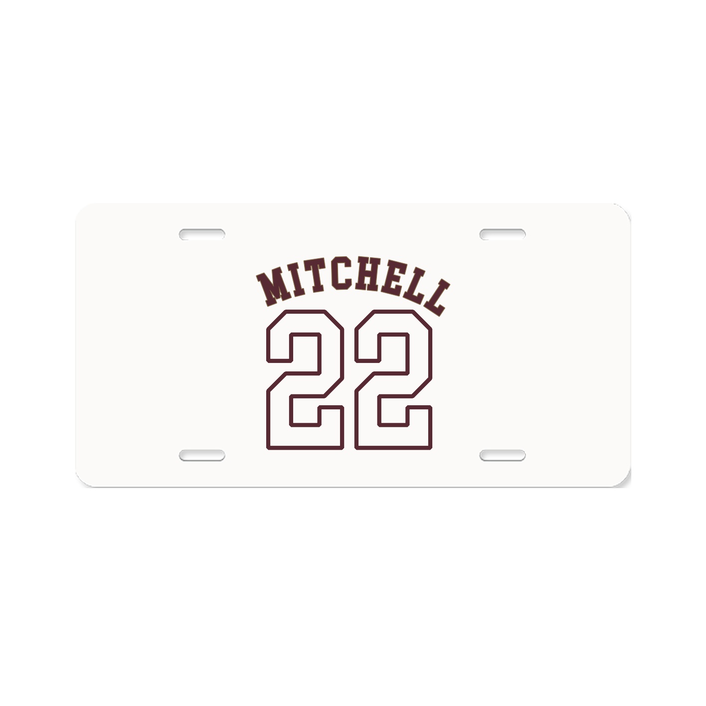License Plate — Shirsey Arch in Classic
