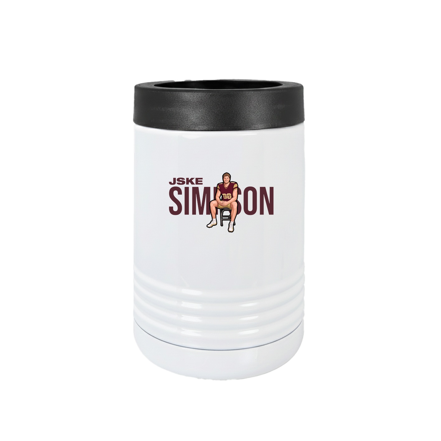Beverage Holder — Player Name in White