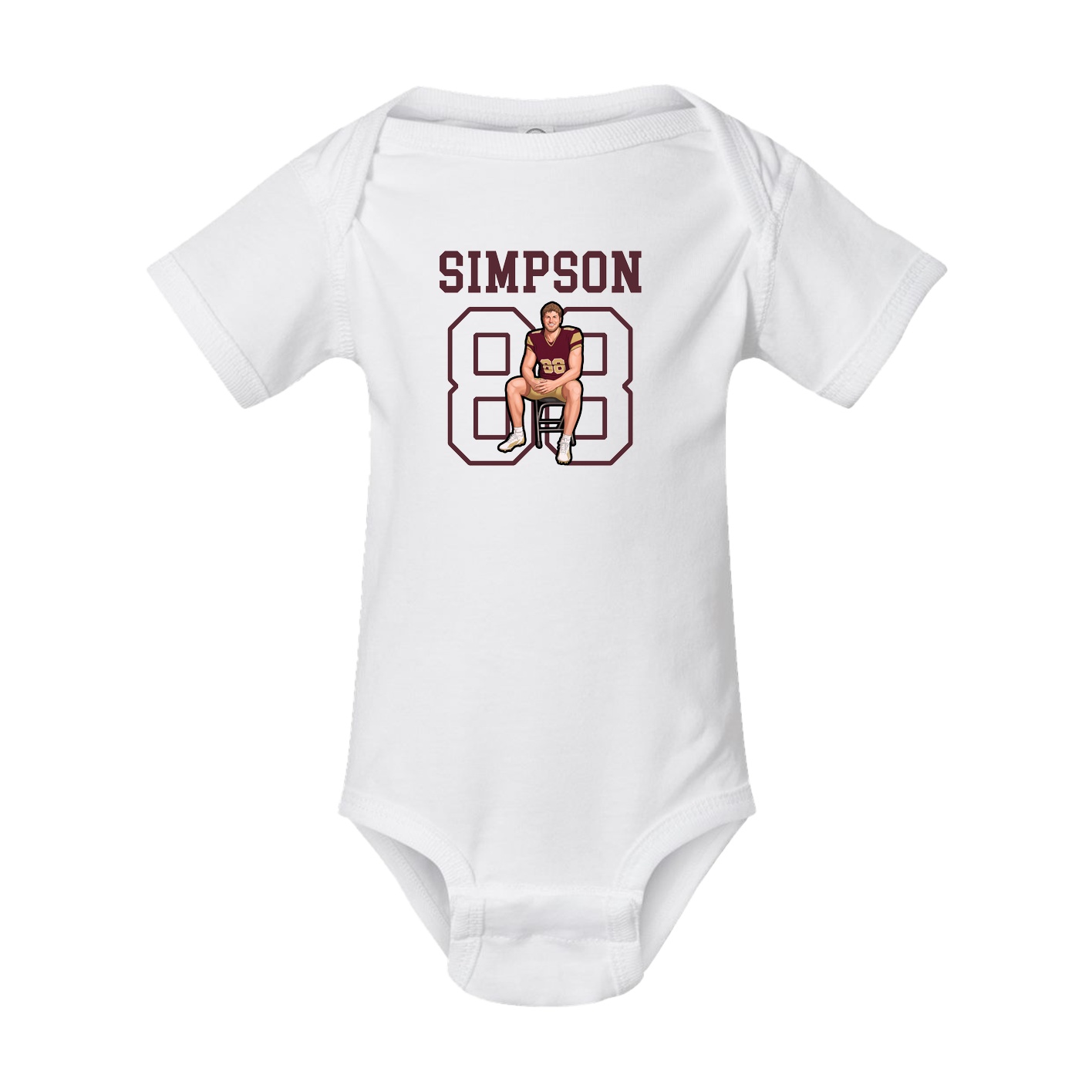 Baby Onesie — Shirsey in White