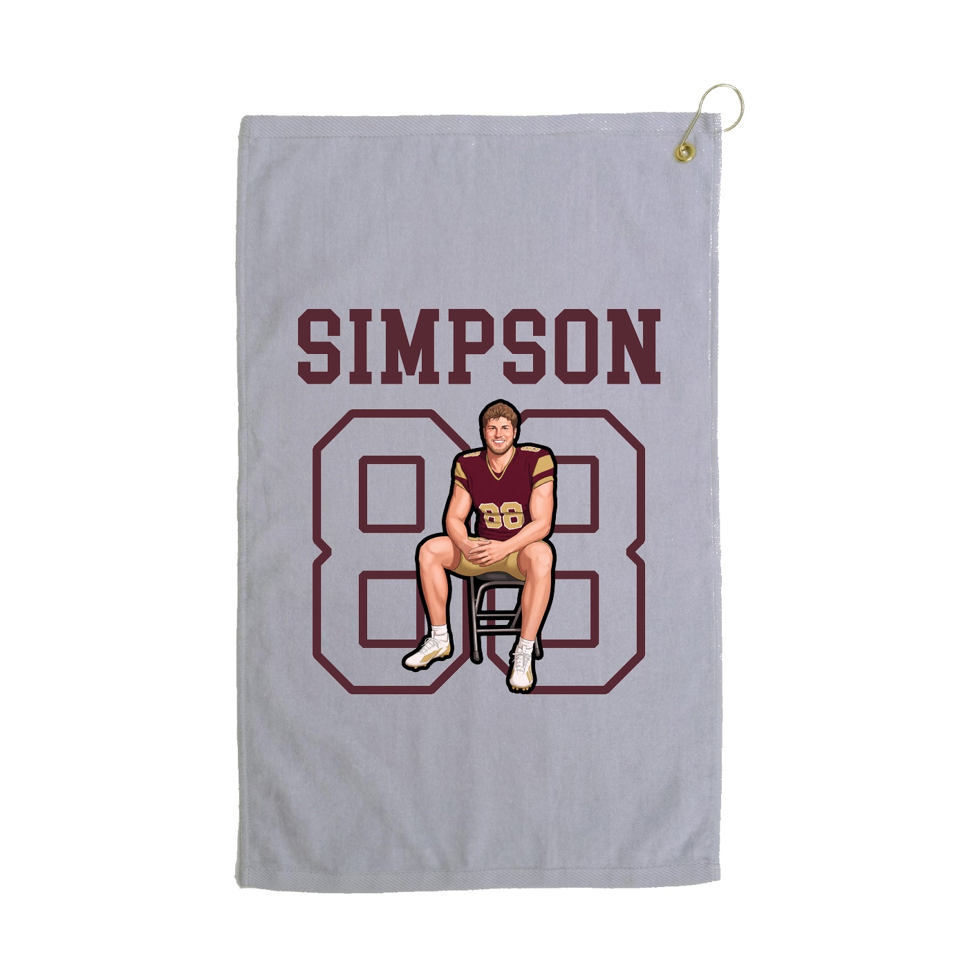 Golf Towel — Shirsey in Grey