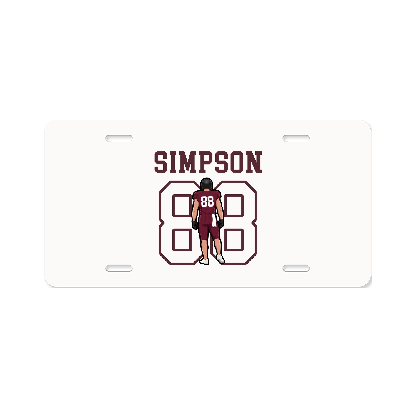 License Plate — Shirsey in Classic