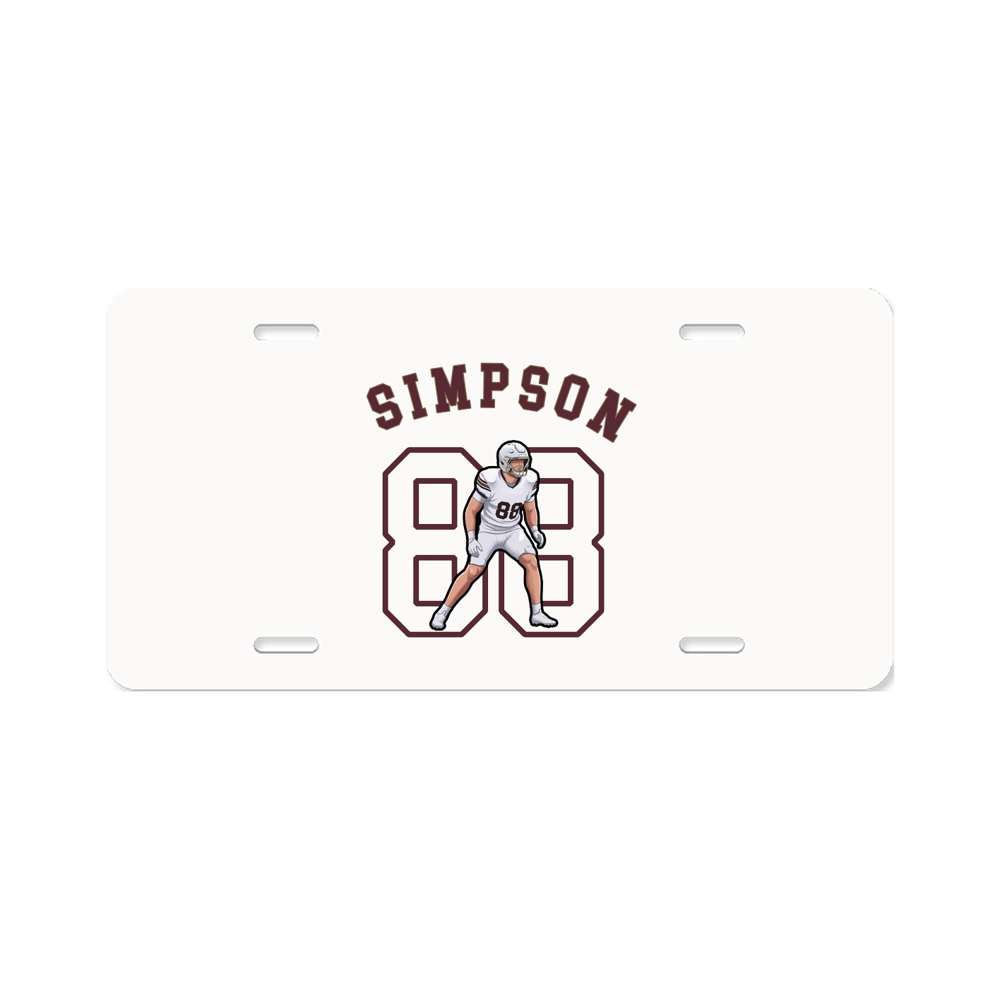 License Plate — Shirsey Arch in Classic