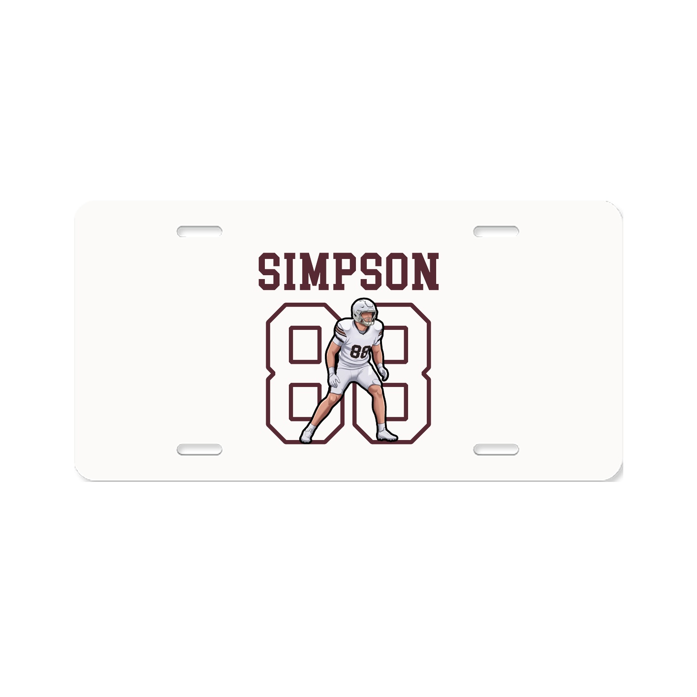 License Plate — Shirsey in Classic