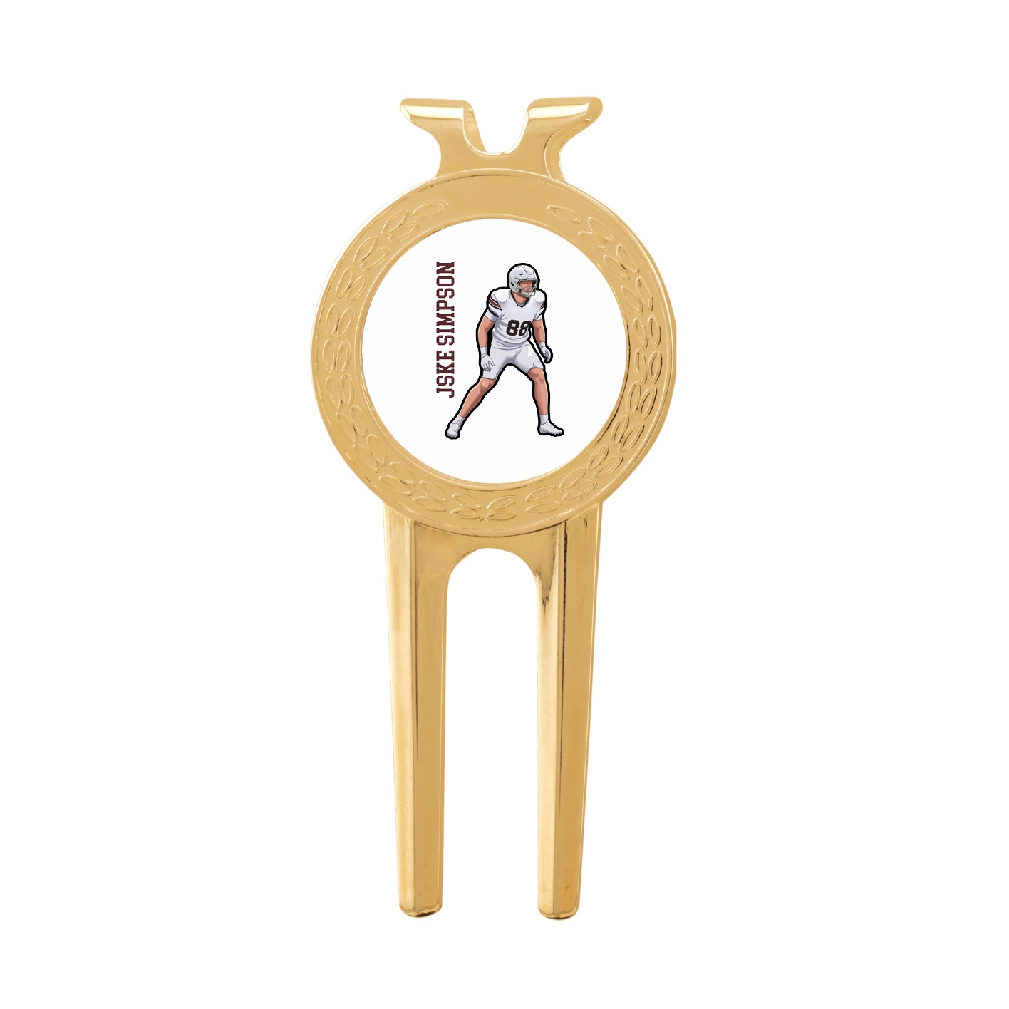 Divot Tool with Ball Marker — Name Vertical in Classic