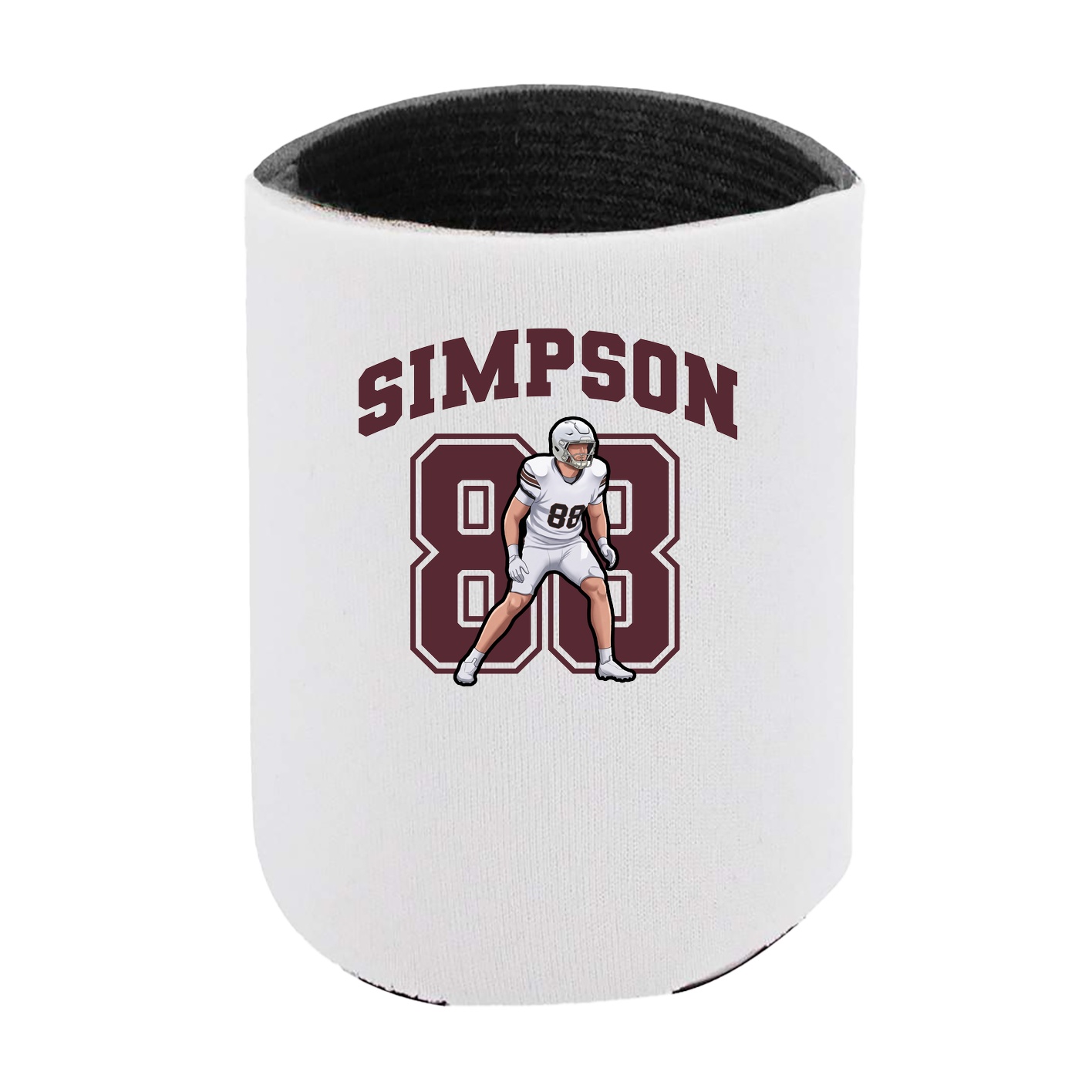 Can Holder — Number in White