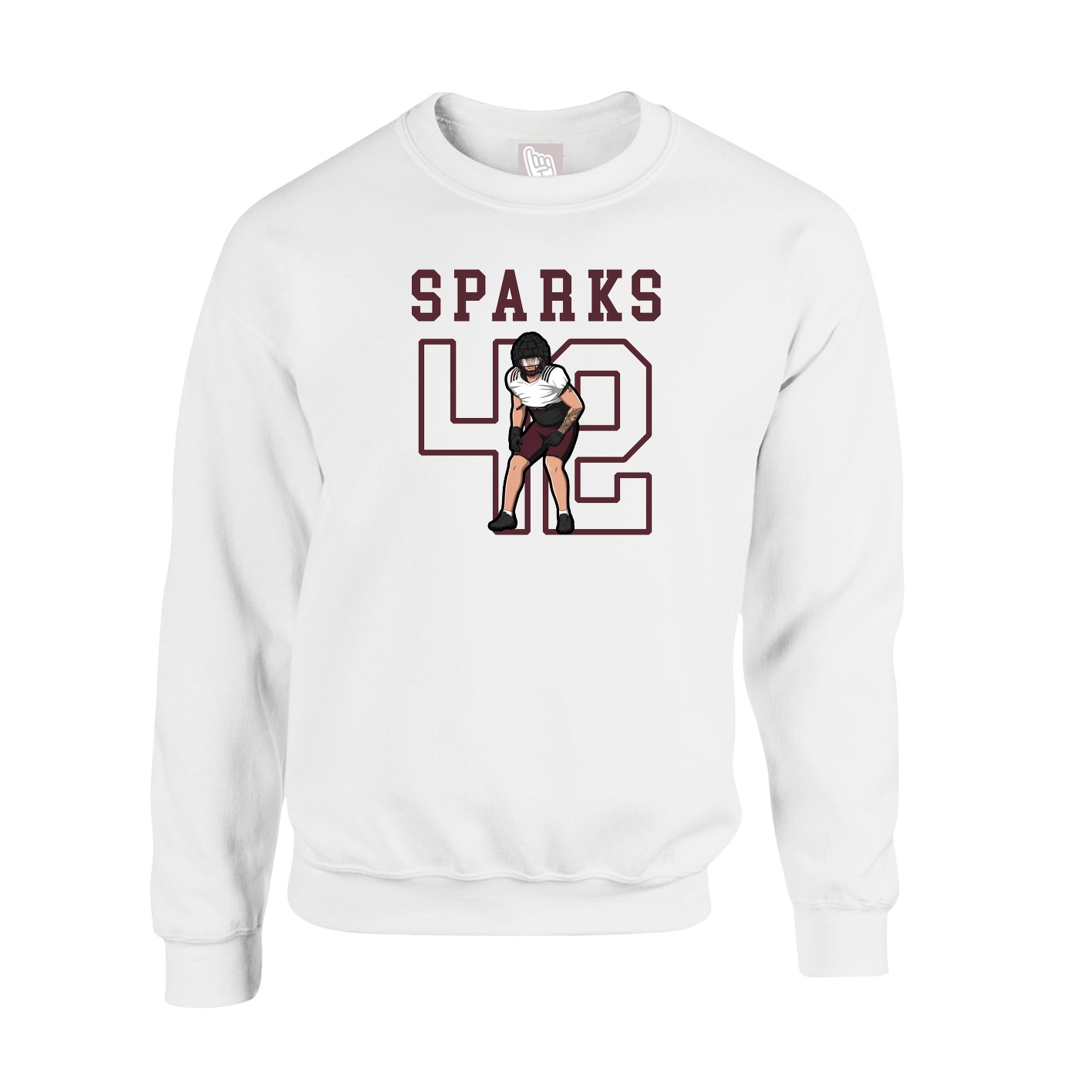 Fleece Crew — Shirsey in White